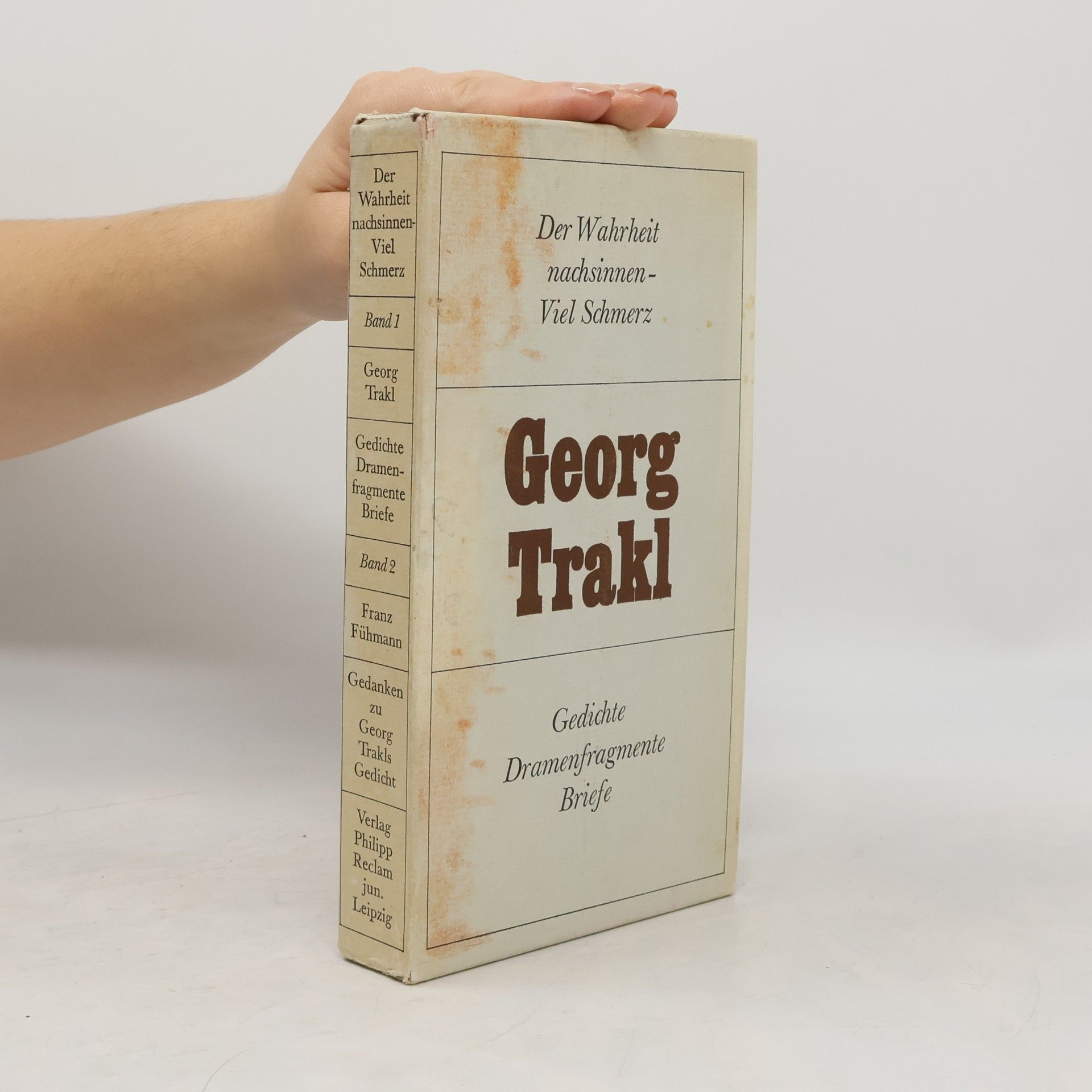 Gedichte. Dramenfragmente. Briefe; Gedanken zu Georg Trakls Gedicht 2