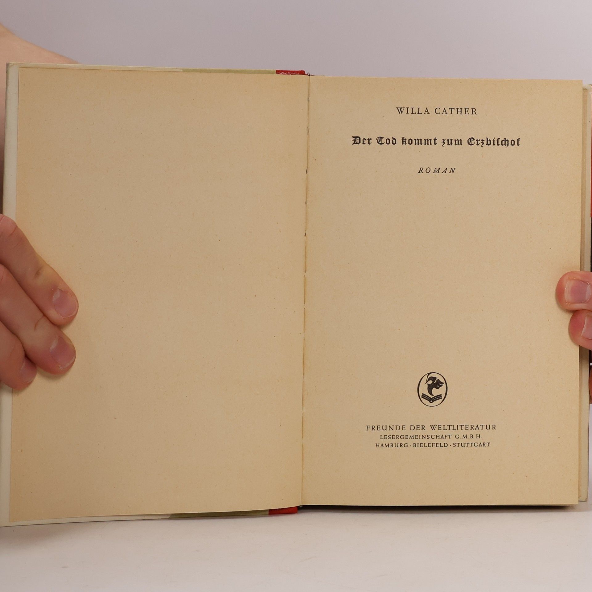 Willa Cather Der Tod kommt zum Erzbischof