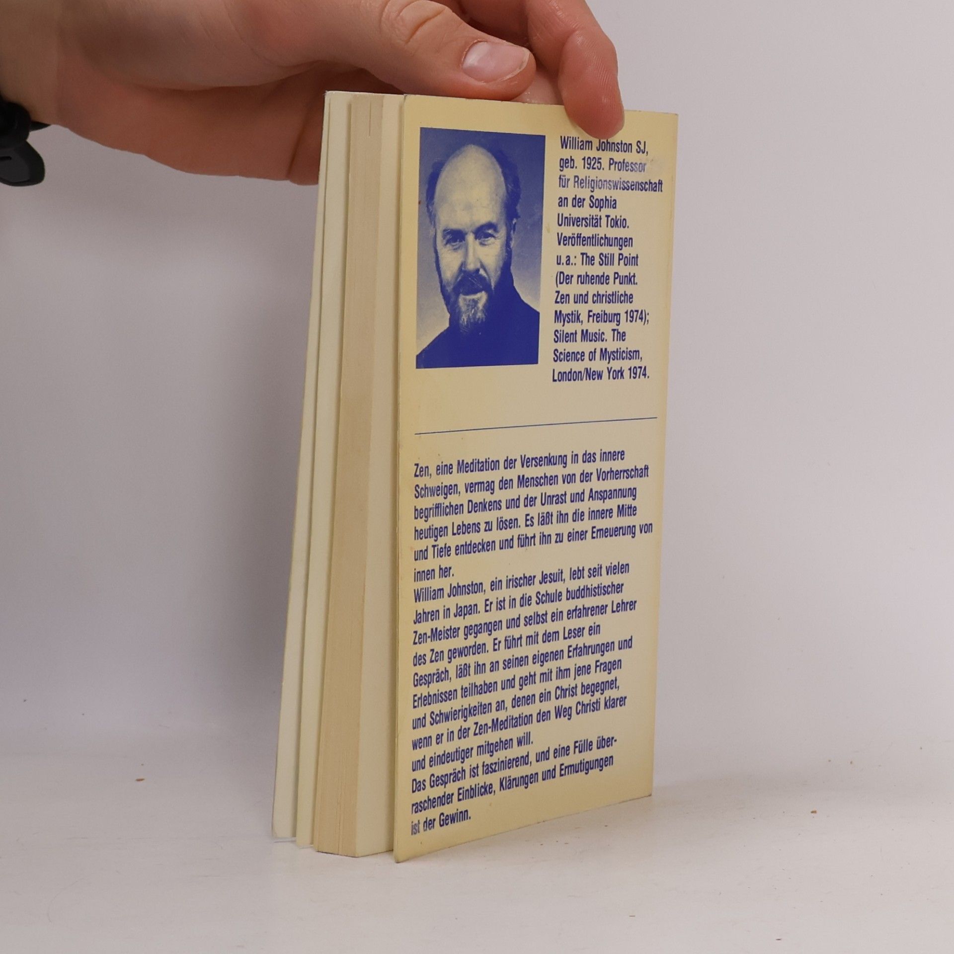 William Johnston Zen, ein Weg für Christen
