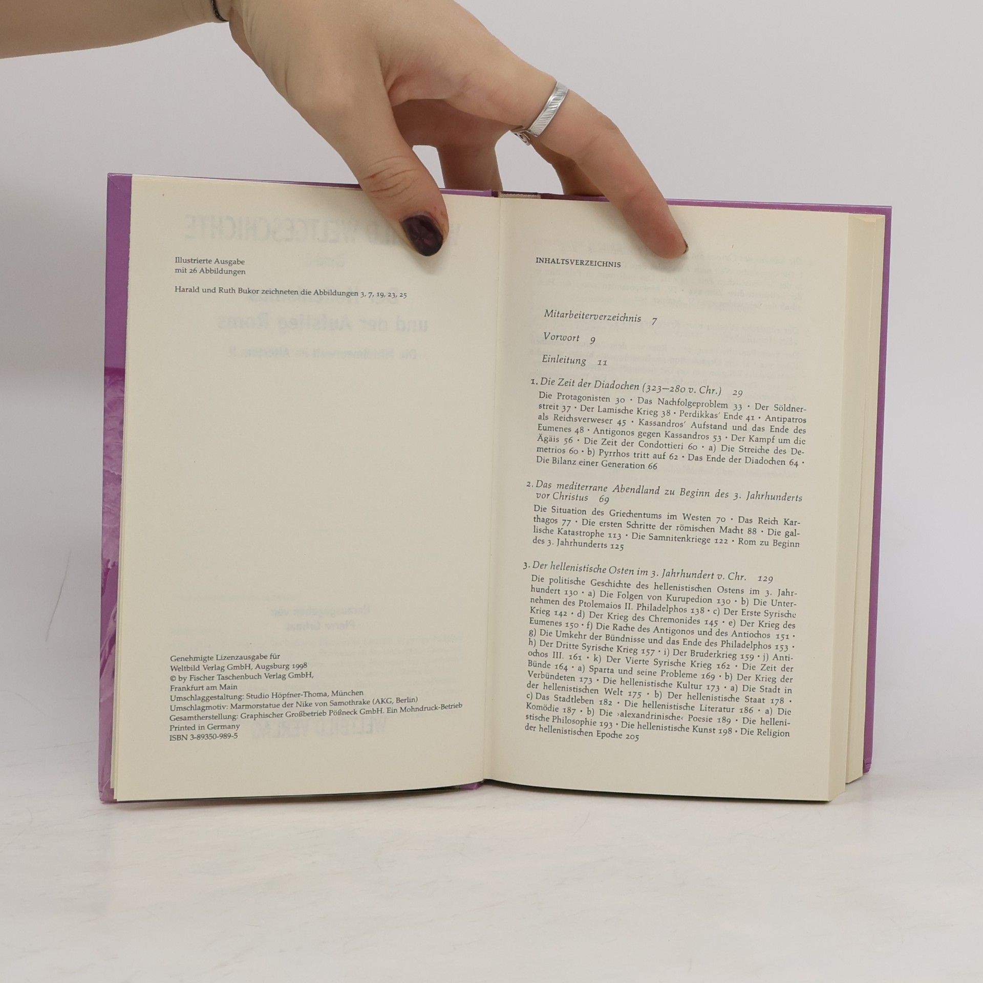 Autorenkollektiv Weltgeschichte 6. Der Hellenismus und der Aufstieg Roms