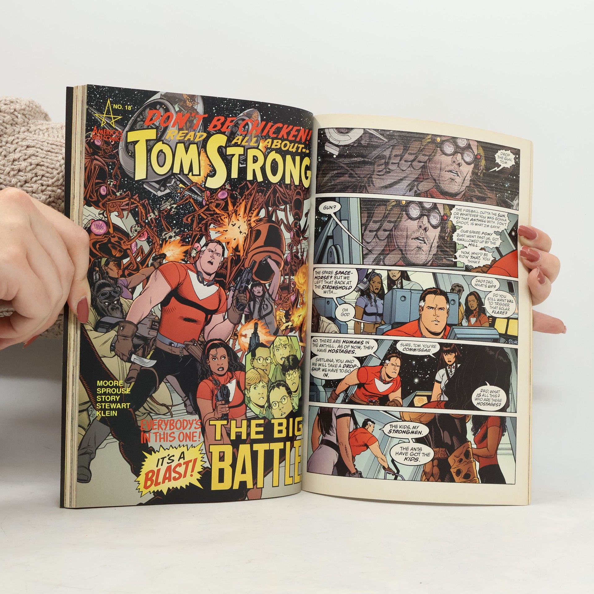 Alan Moore Tom Strong 3