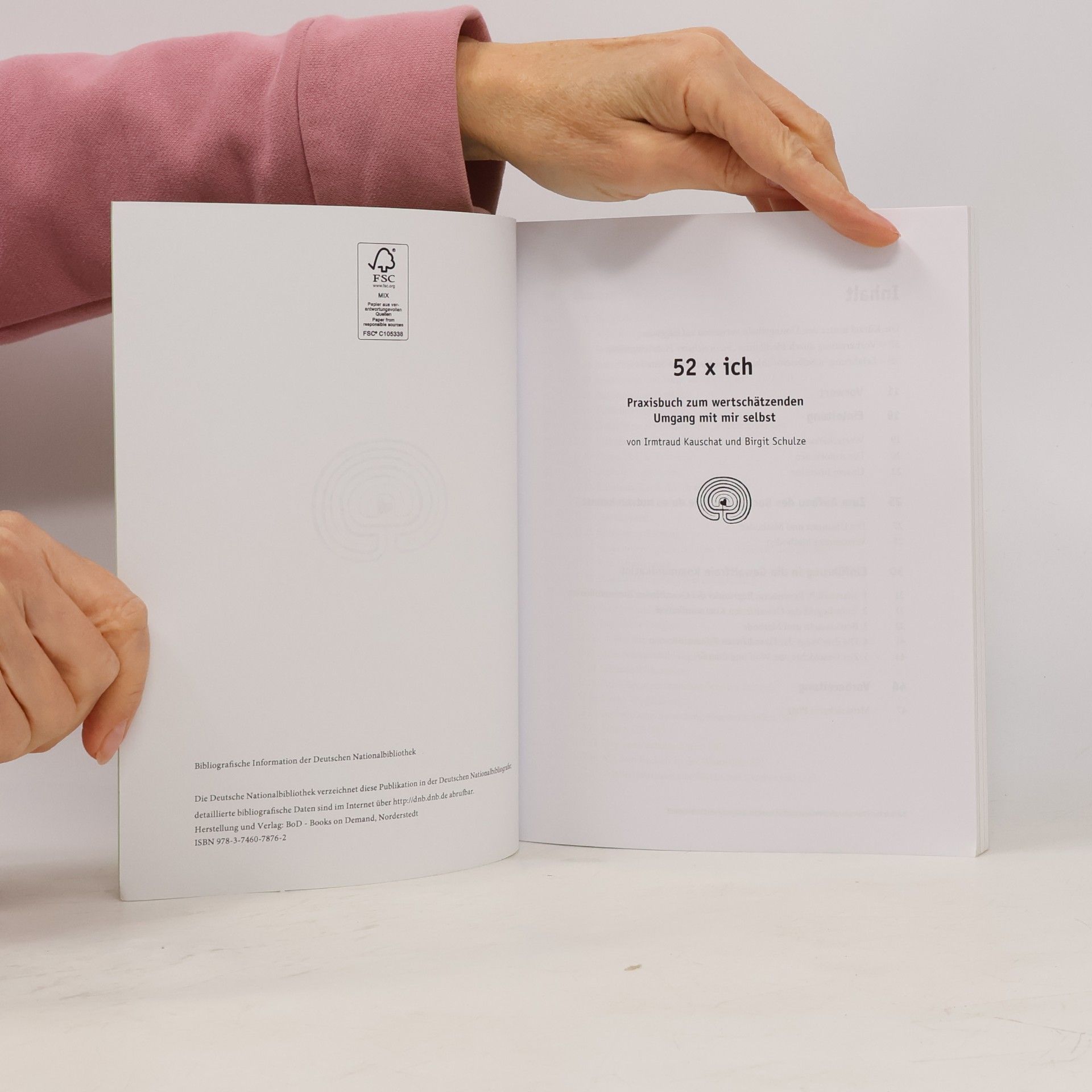 Irmtraud Kauschat 52 x ICH - Praxisbuch