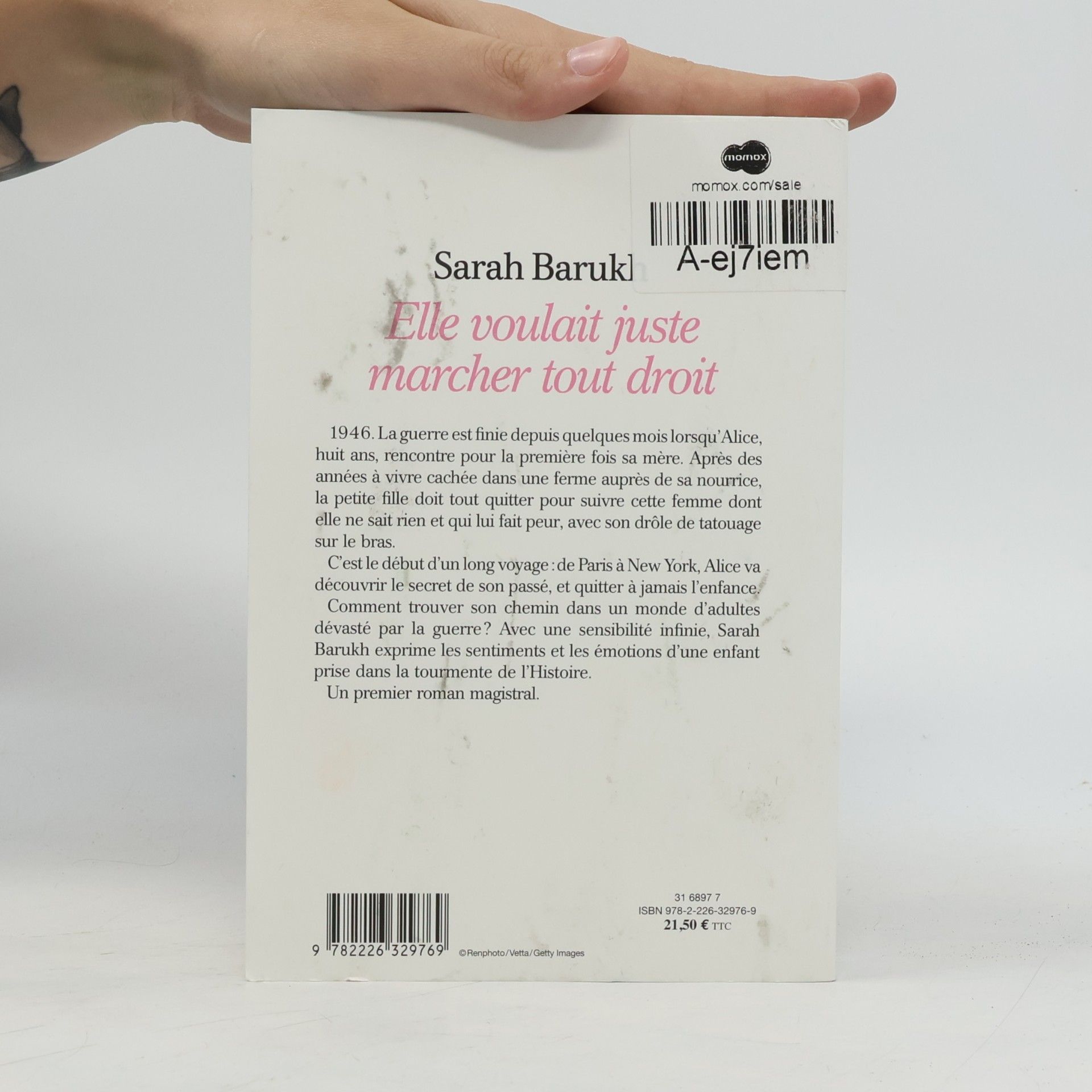 Sarah Barukh Elle voulait juste marcher tout droit