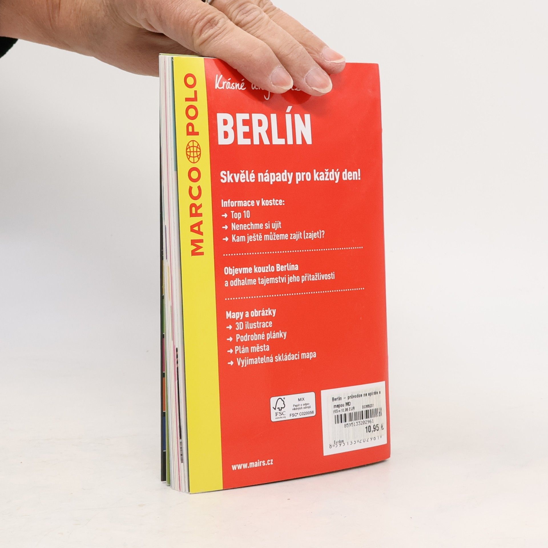 Autorenkollektiv Berlín - průvodce na spirále s mapou MD