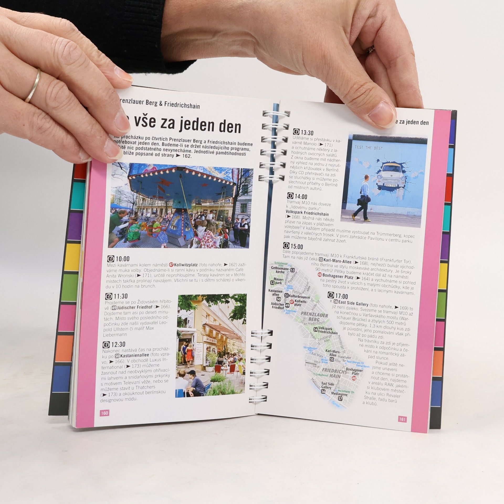 Autorenkollektiv Berlín - průvodce na spirále s mapou MD