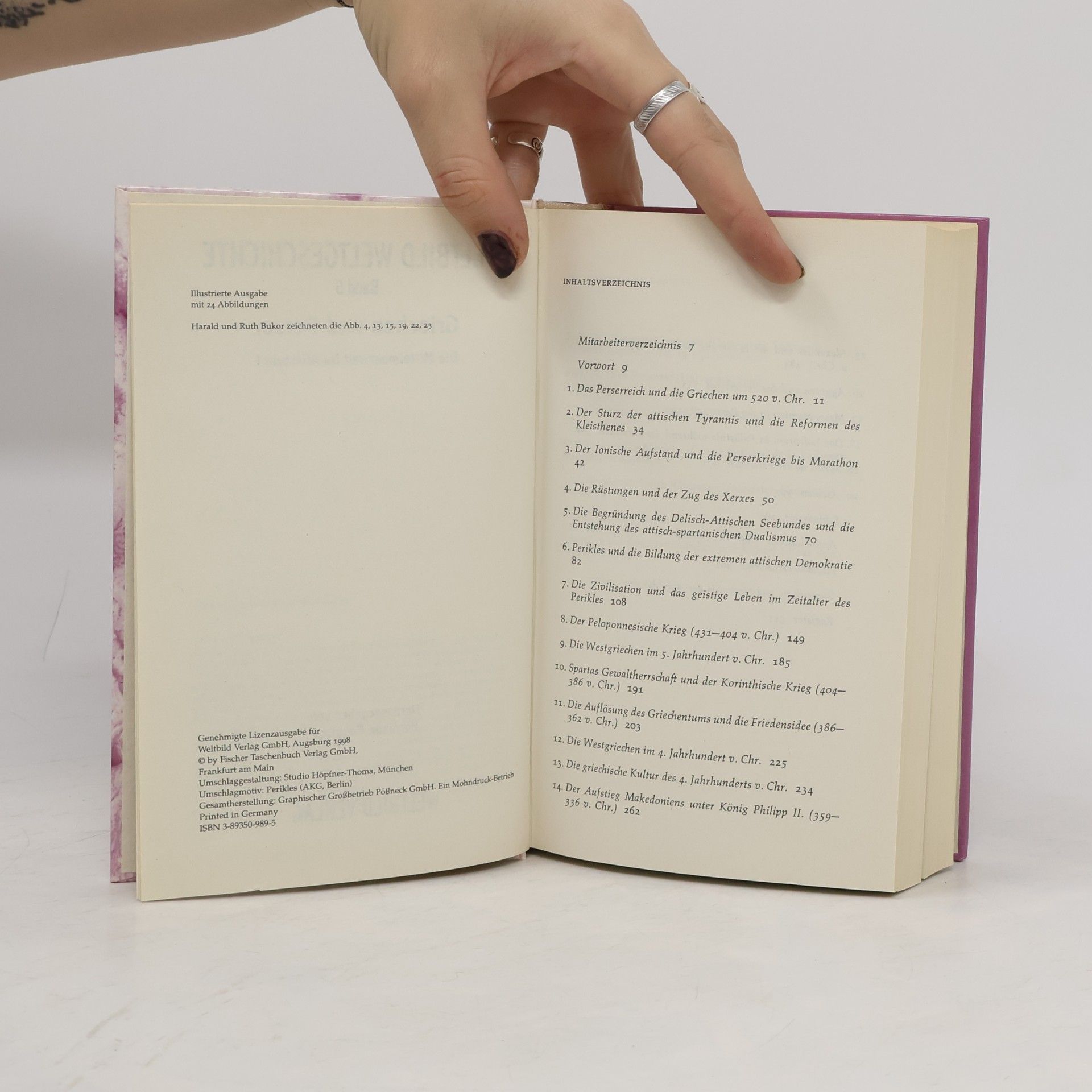 Kolektiv autorů Weltgeschichte 5. Griechen und Perser