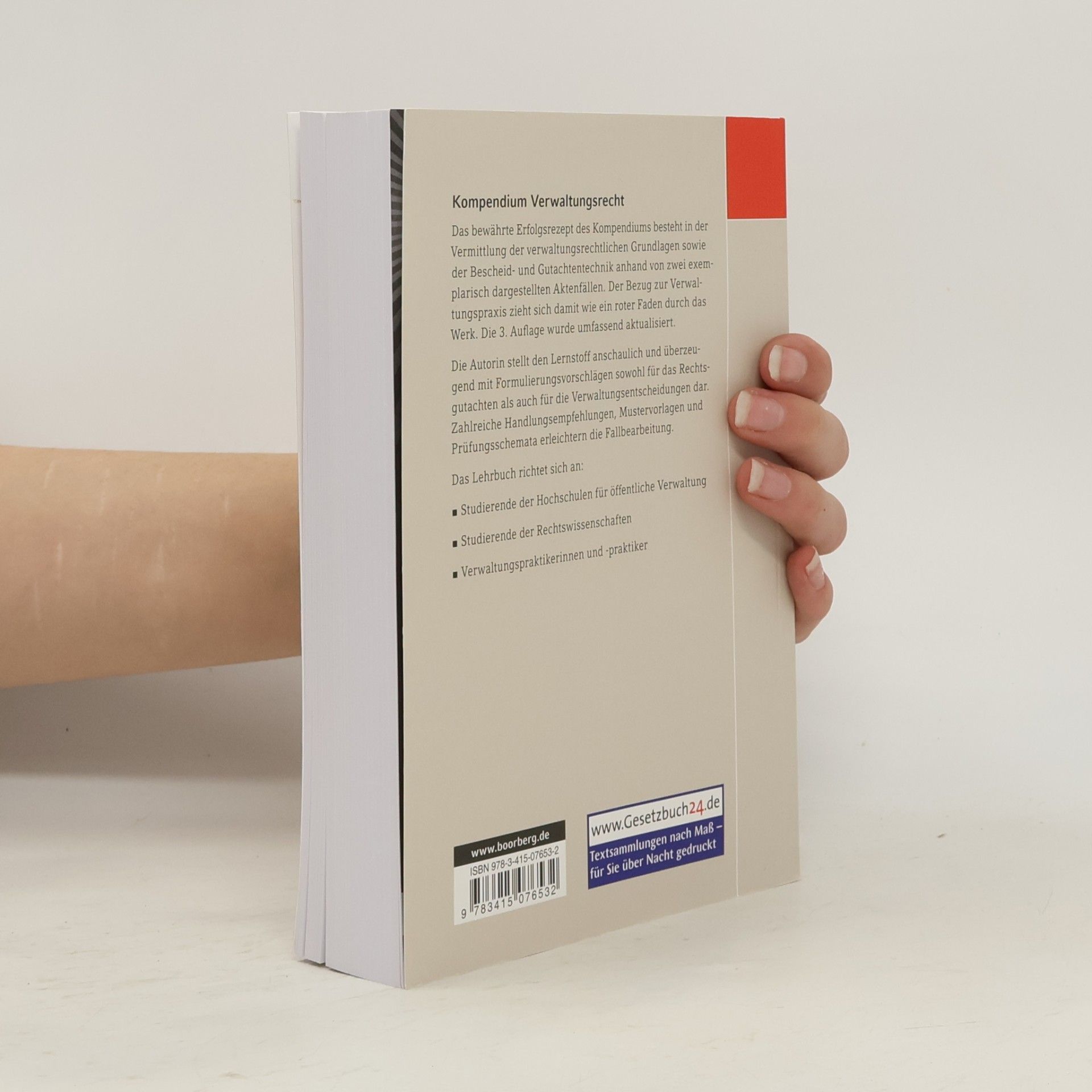 Kathi Gassner Kompendium Verwaltungsrecht