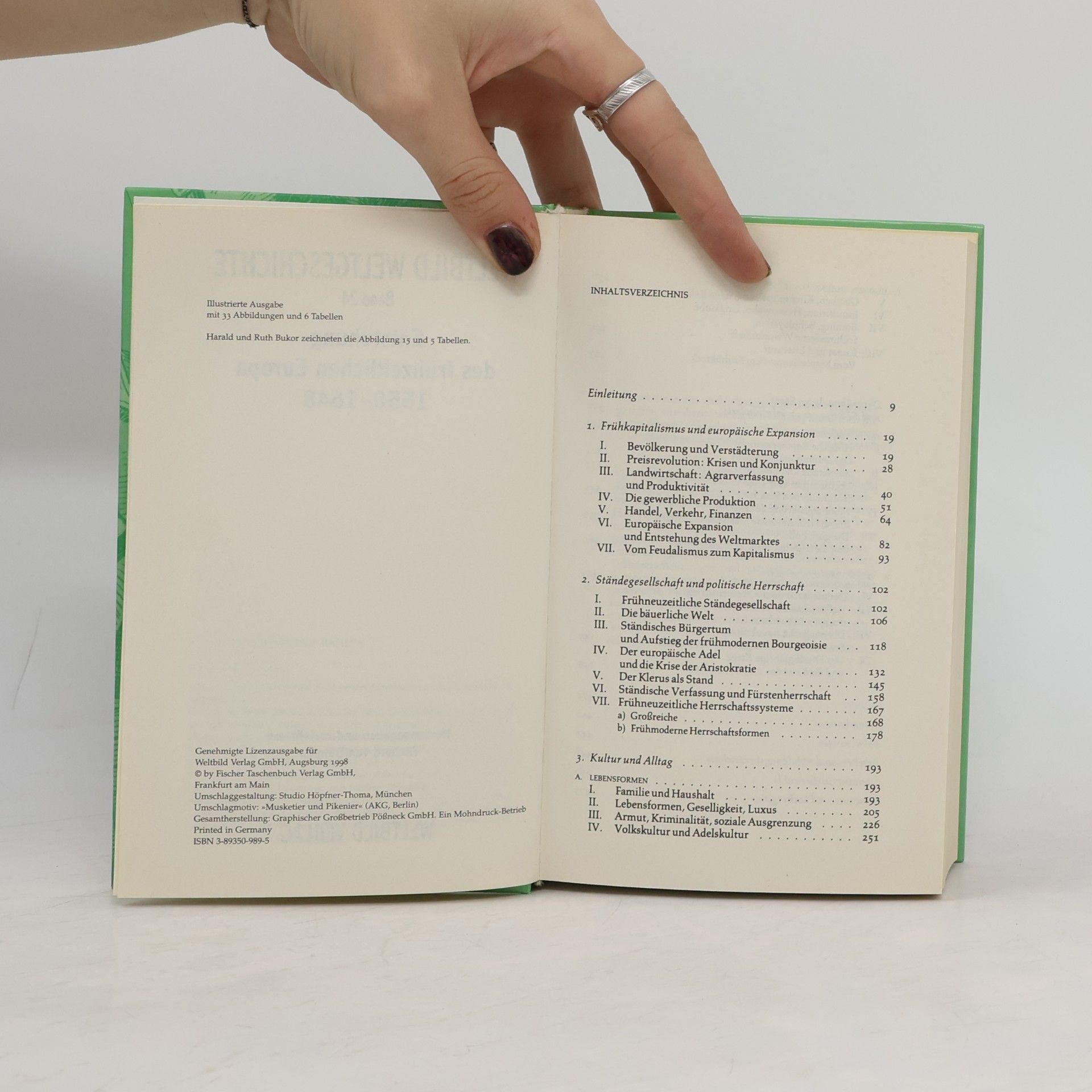 Autorenkollektiv Weltgeschichte 24. Entstehung des fruhzeitlichen Europa 1550-1648