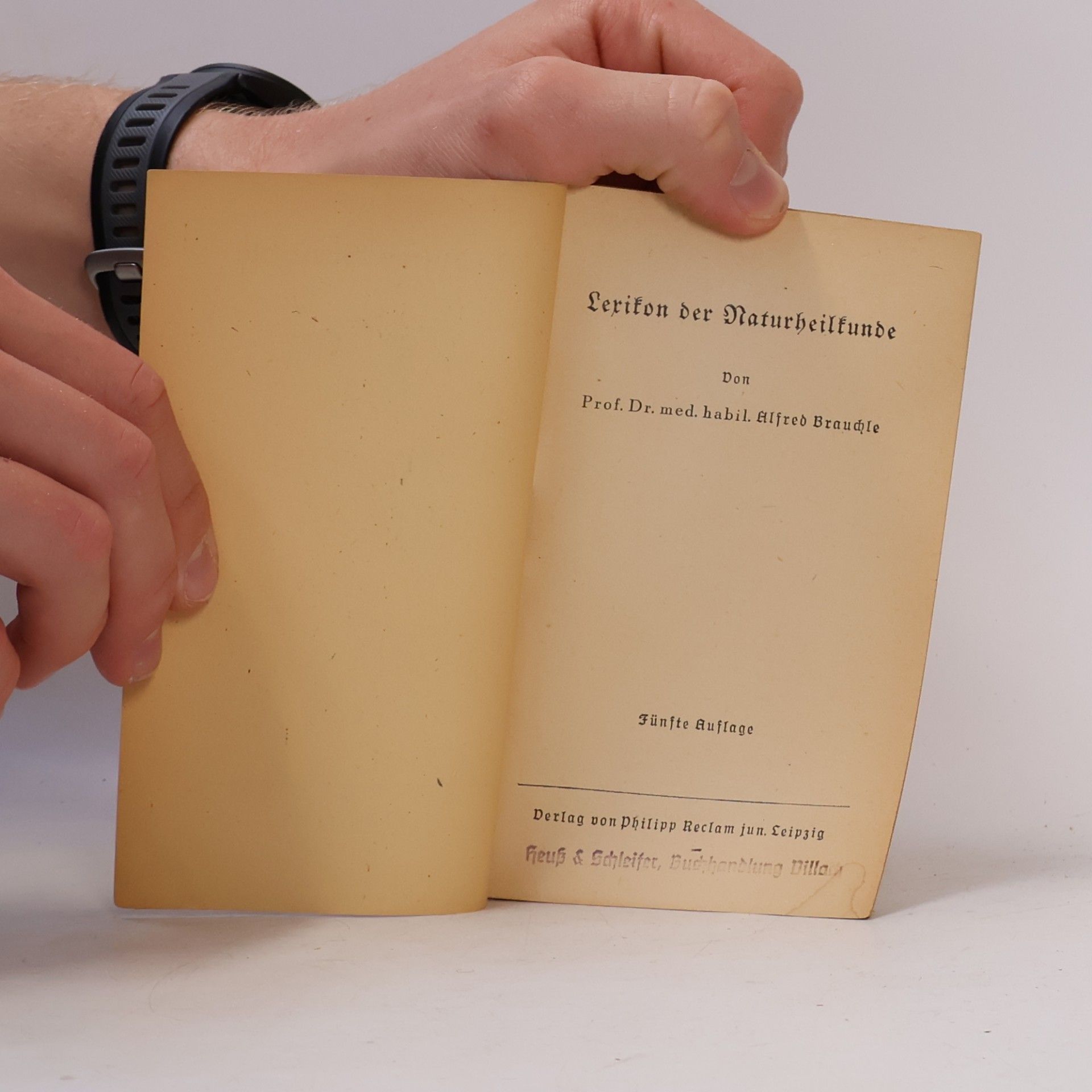 Dr. Alfred Brauchle Lexikon der Naturheilkunde