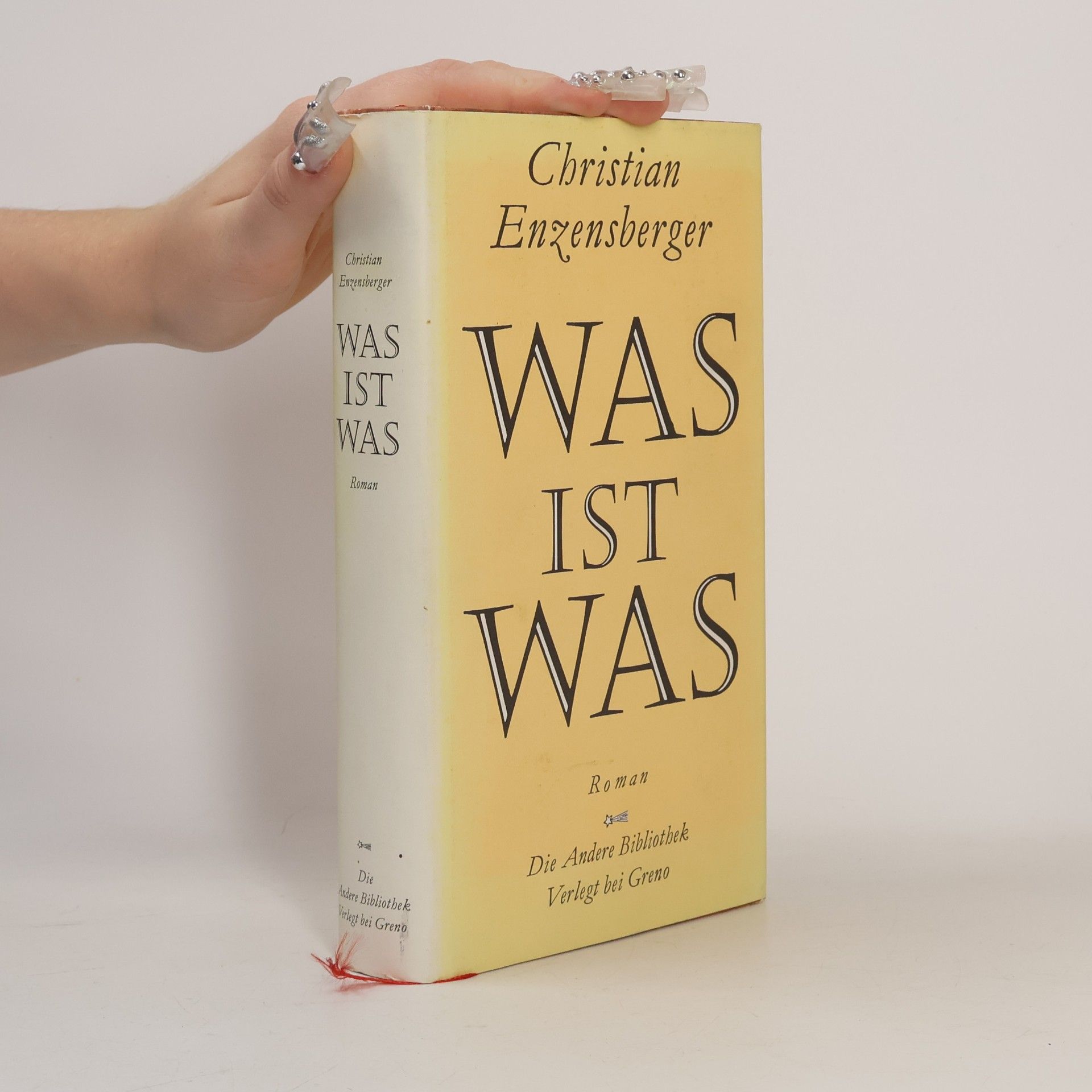 Christian Enzensberger Was ist was. Die andere Bibliothek.