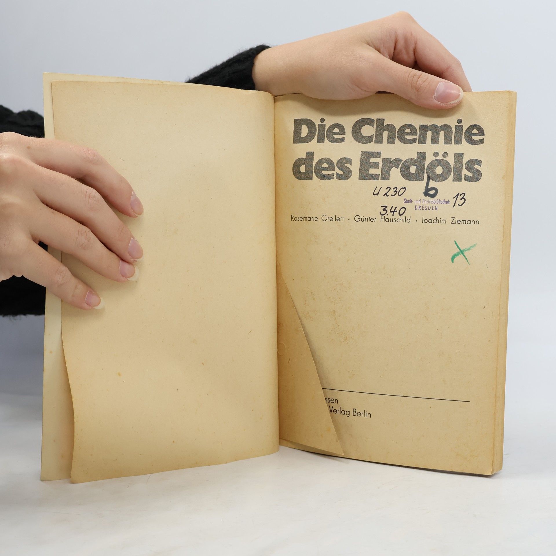 Rosemarie Grellert Die Chemie des Erdöls