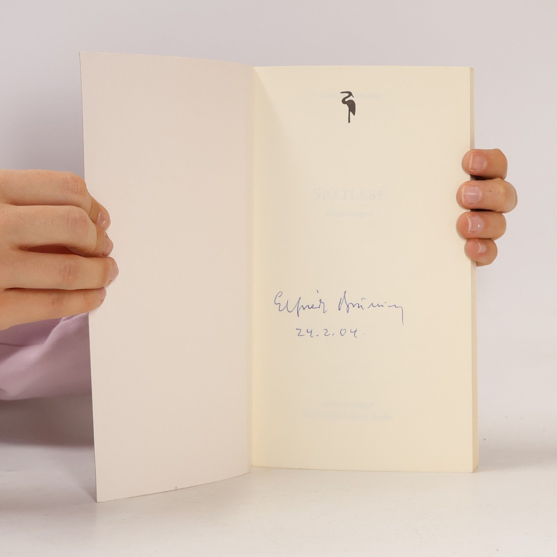 Elfriede Brüning Spätlese