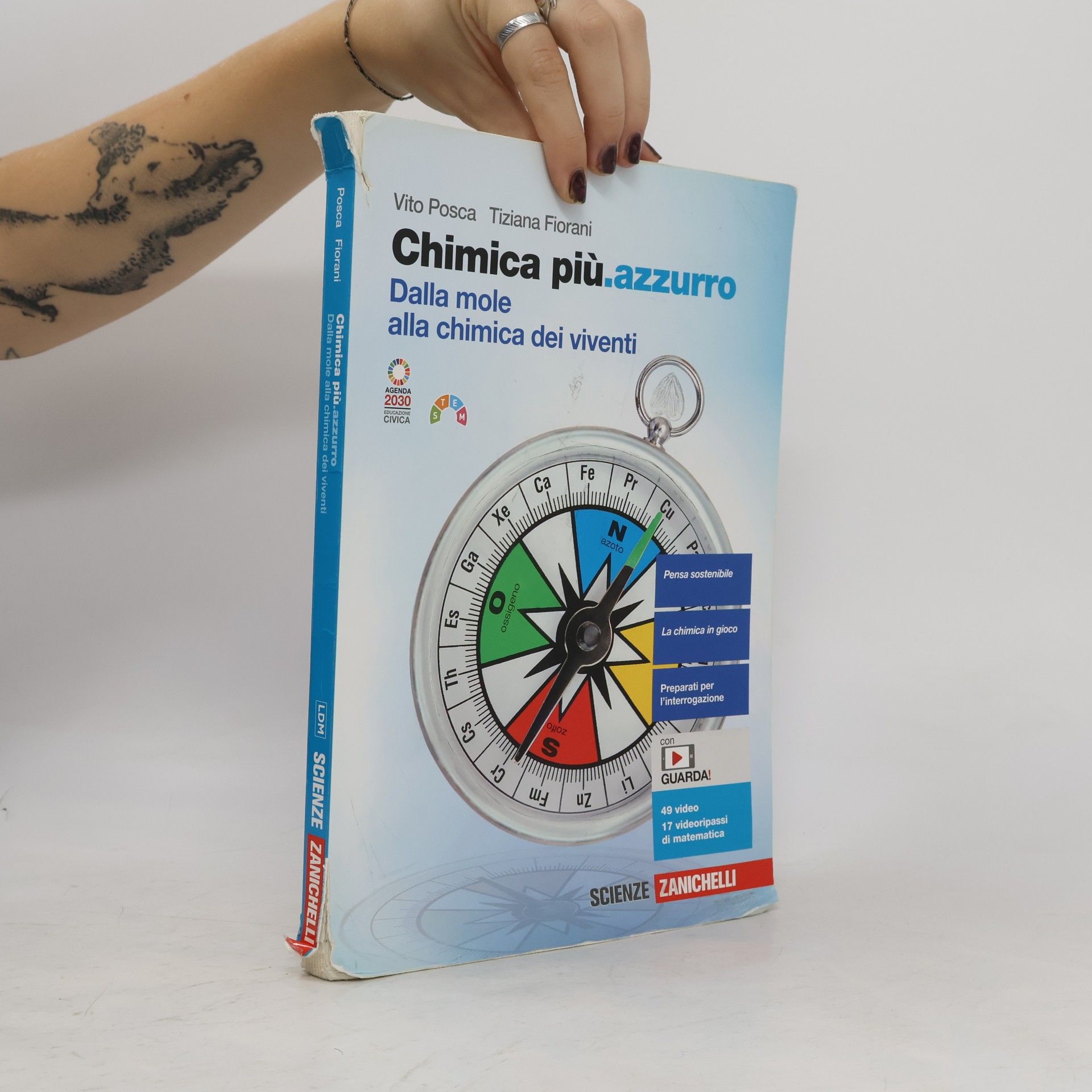 Scienze: Chimica più.azzurro. Dalla mole alla chimica dei viventi. Per le Scuole superiori. Con Contenuto digitale (fornito elettronicamente)