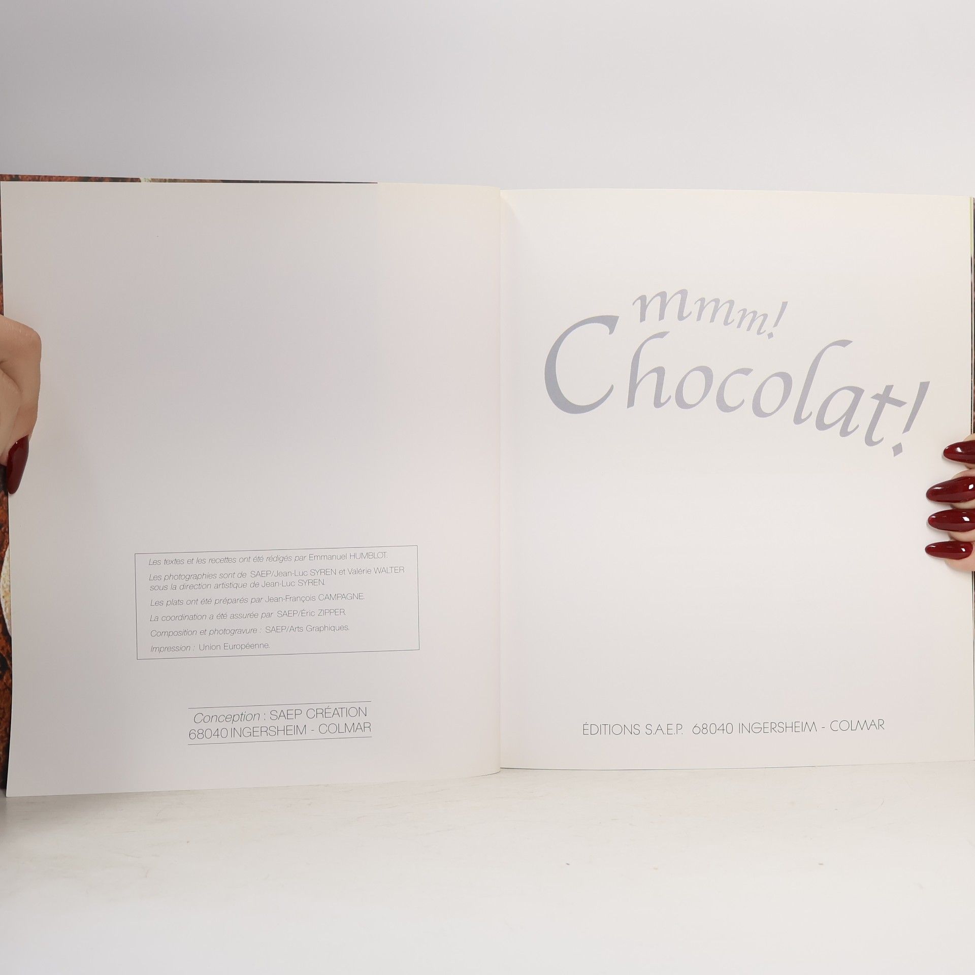 Emmanuel Humblot Mmm! chocolat!