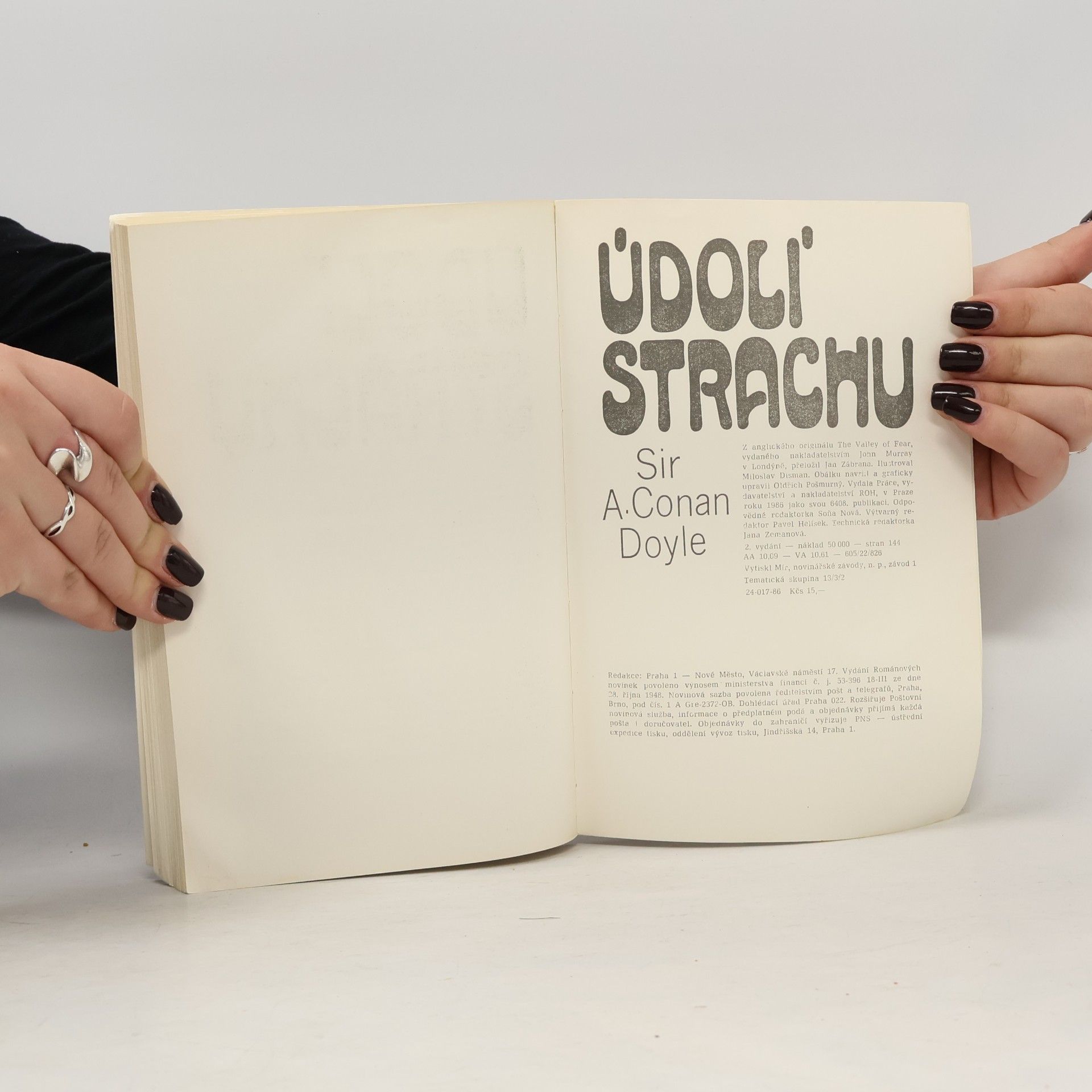 Arthur Conan Doyle Údolí strachu