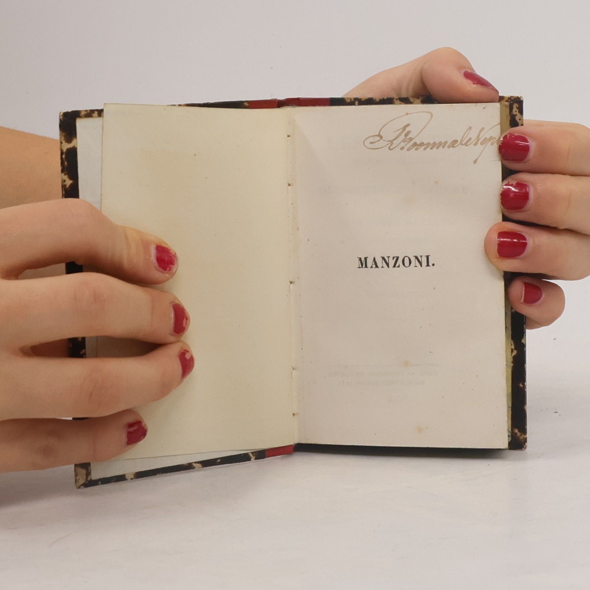 Manzoni Les Fiancés, Histoire Milanaise du Dix-Septième Siècle. Tome Premier
