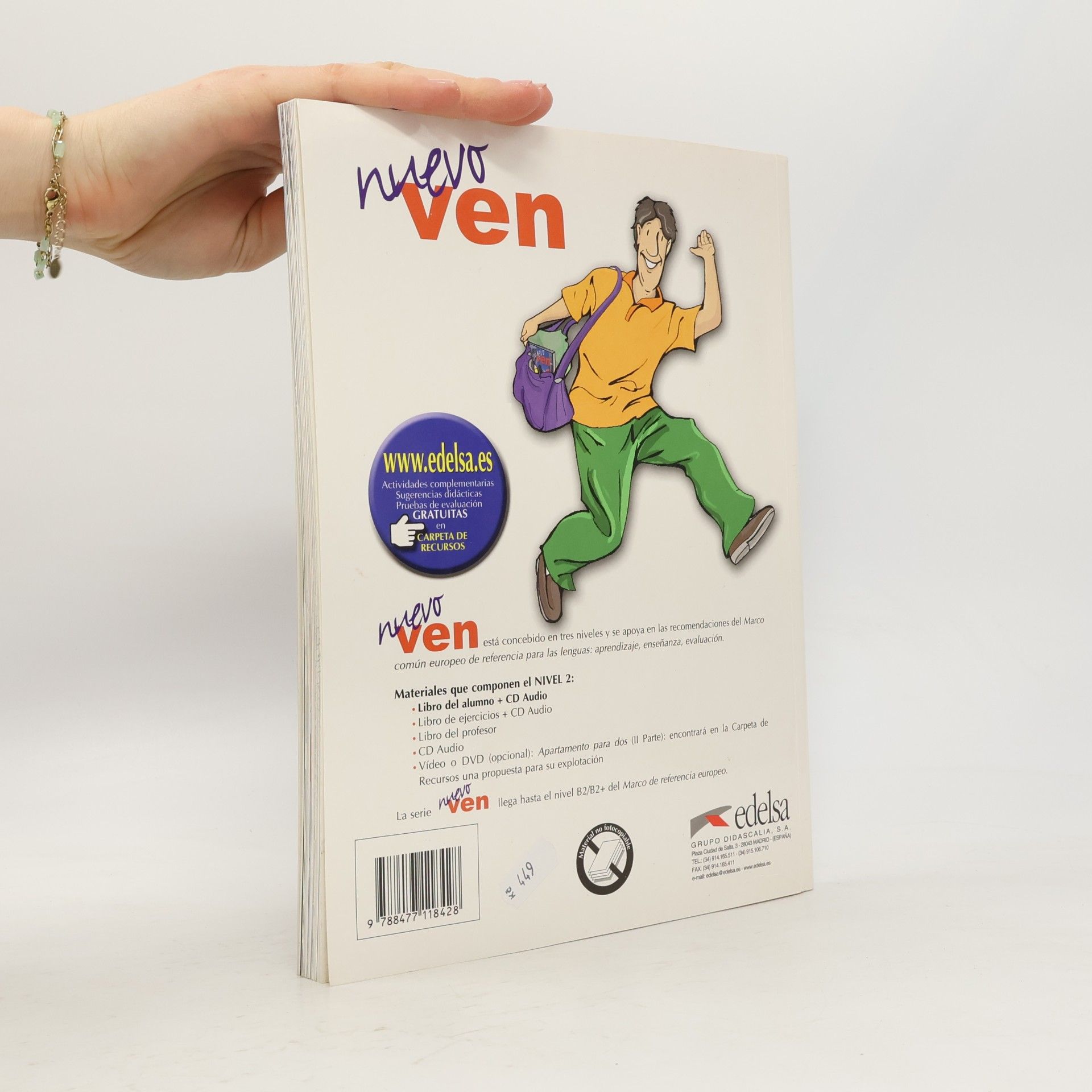 Various authors Nuevo Ven 2. Libro del alumno: Espanol lengua extranjera