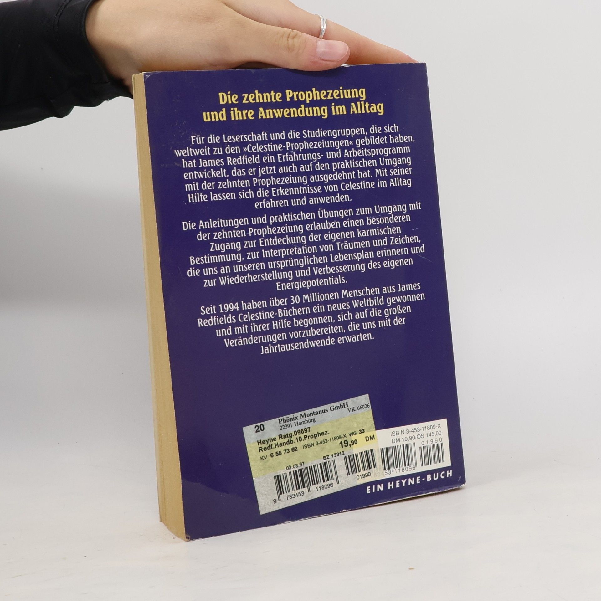 James Redfield Das Handbuch der zehnten Prophezeiung von Celestine