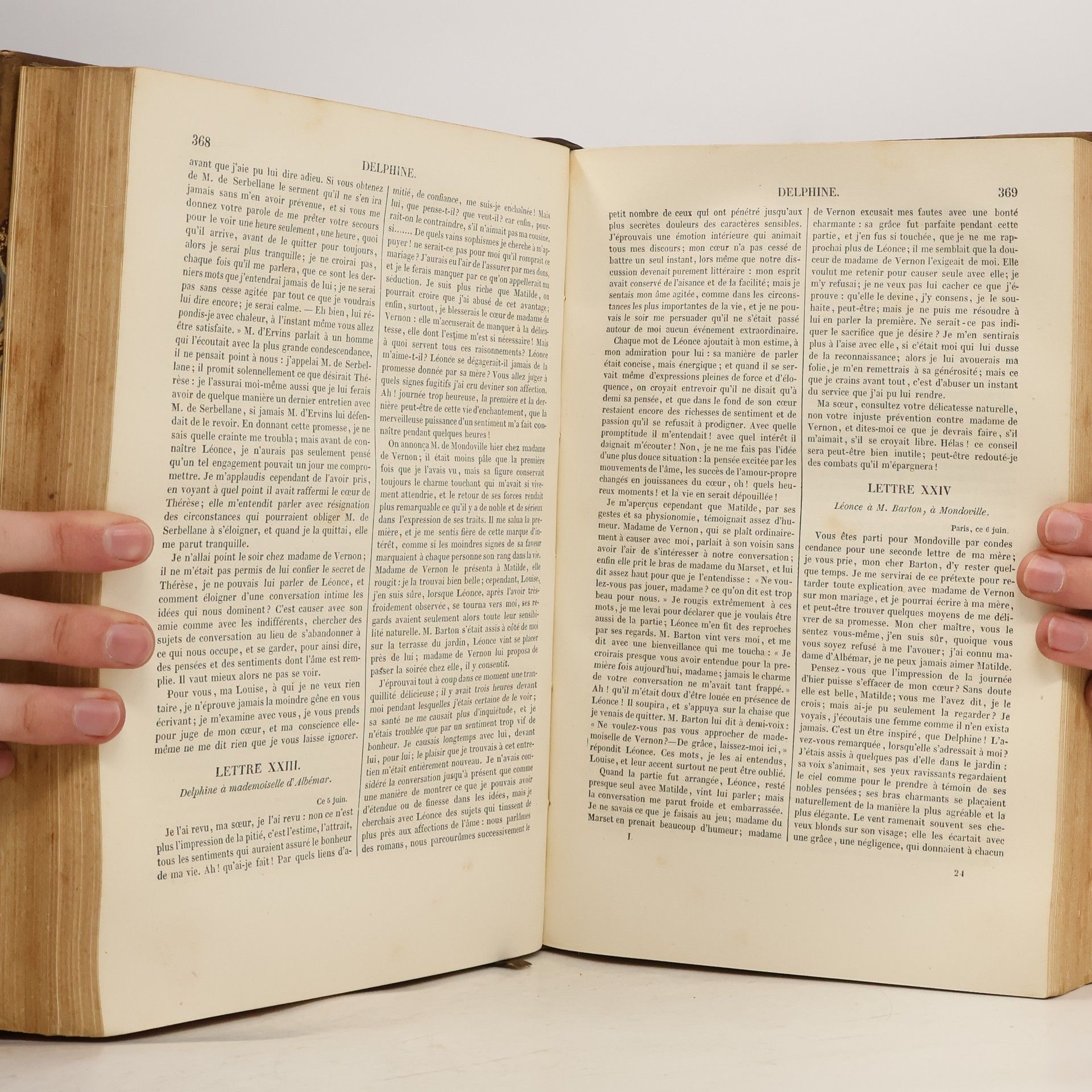 Germaine de Staël Oeuvres complètes de Madame la Baronne de Staël-Holstein. Tome I.