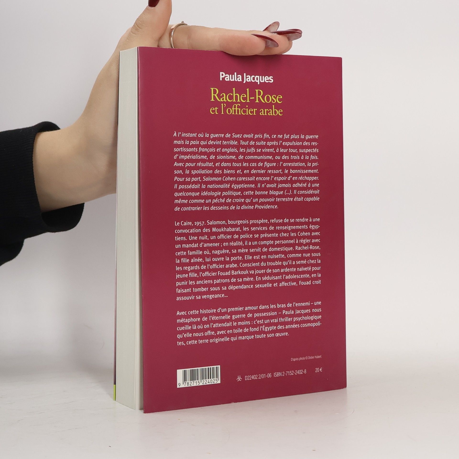 Paula Jacques Rachel-Rose et l'officier arabe