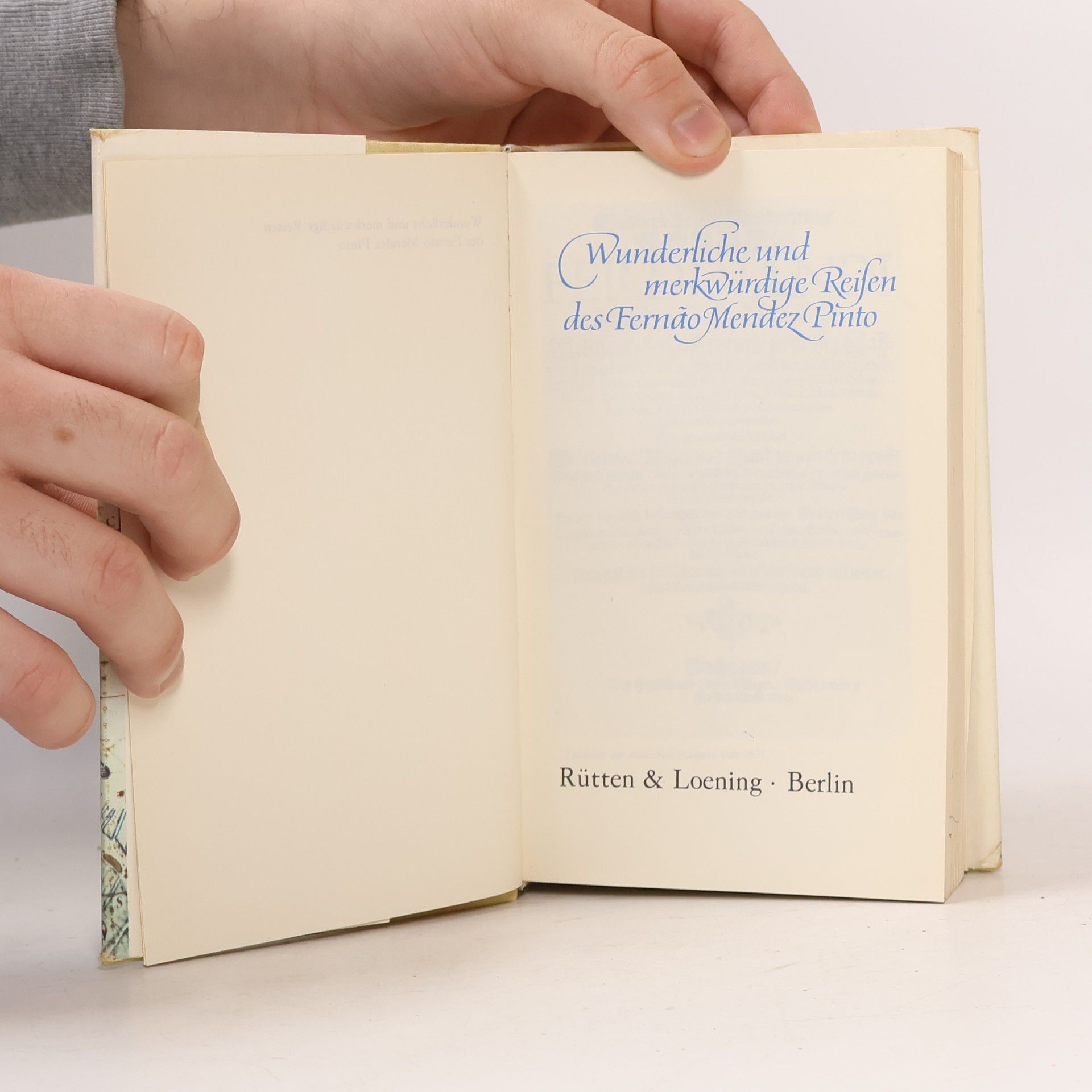 Fernão Mendes Pinto Wunderliche und merkwürdige Reisen des Fernao Mendez Pinto