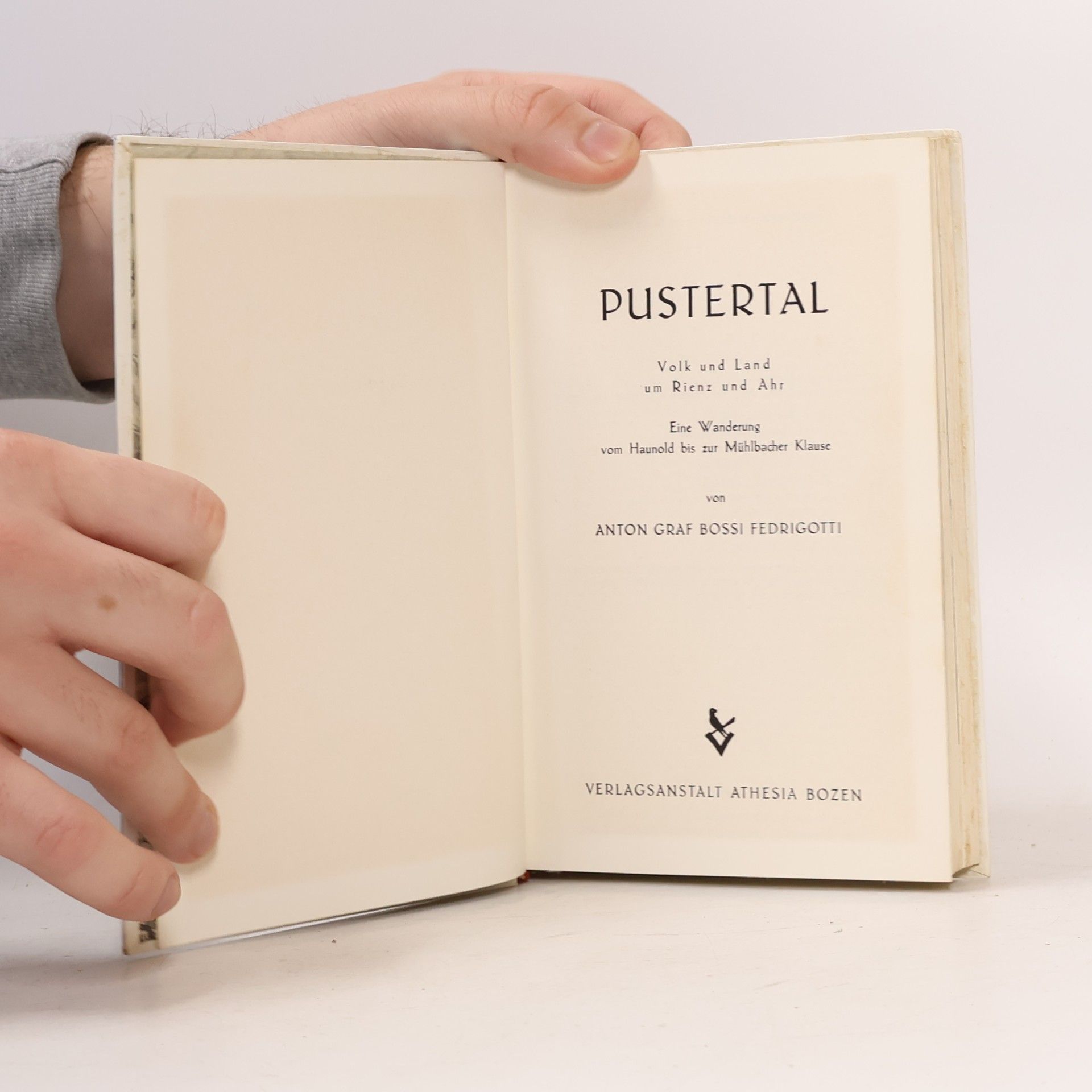 Anton Bossi Fedrigotti Pustertal