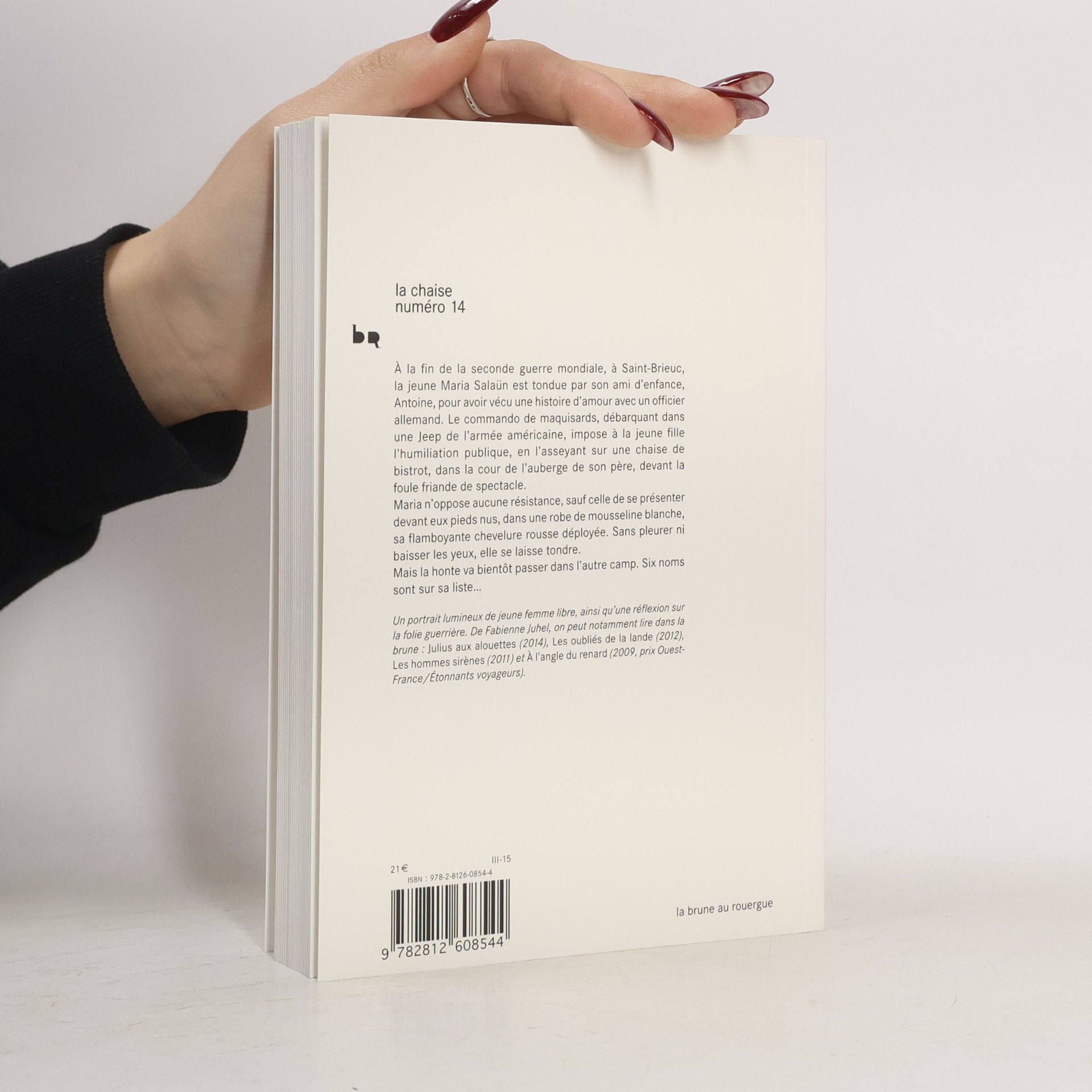 Fabienne Juhel La chaise numéro 14