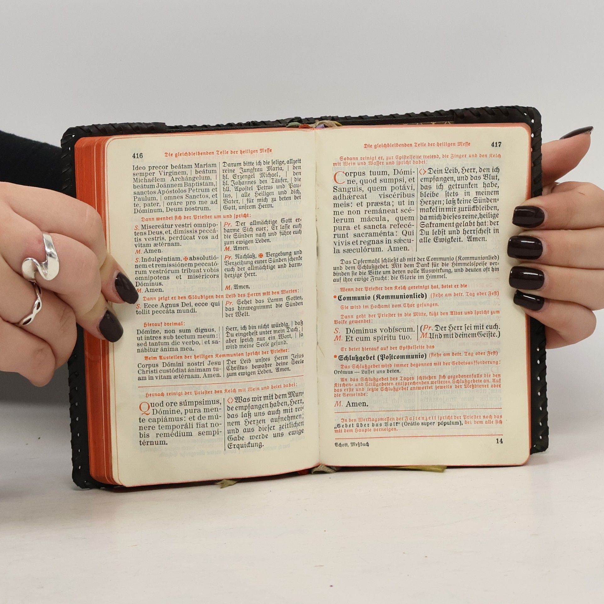 Anselm Schott O. S. B.Ne Das Meßbuch der heiligen Kirche Mit liturgischen Erklärungen und kurzen Lebensbeschreibungen der Heiligen