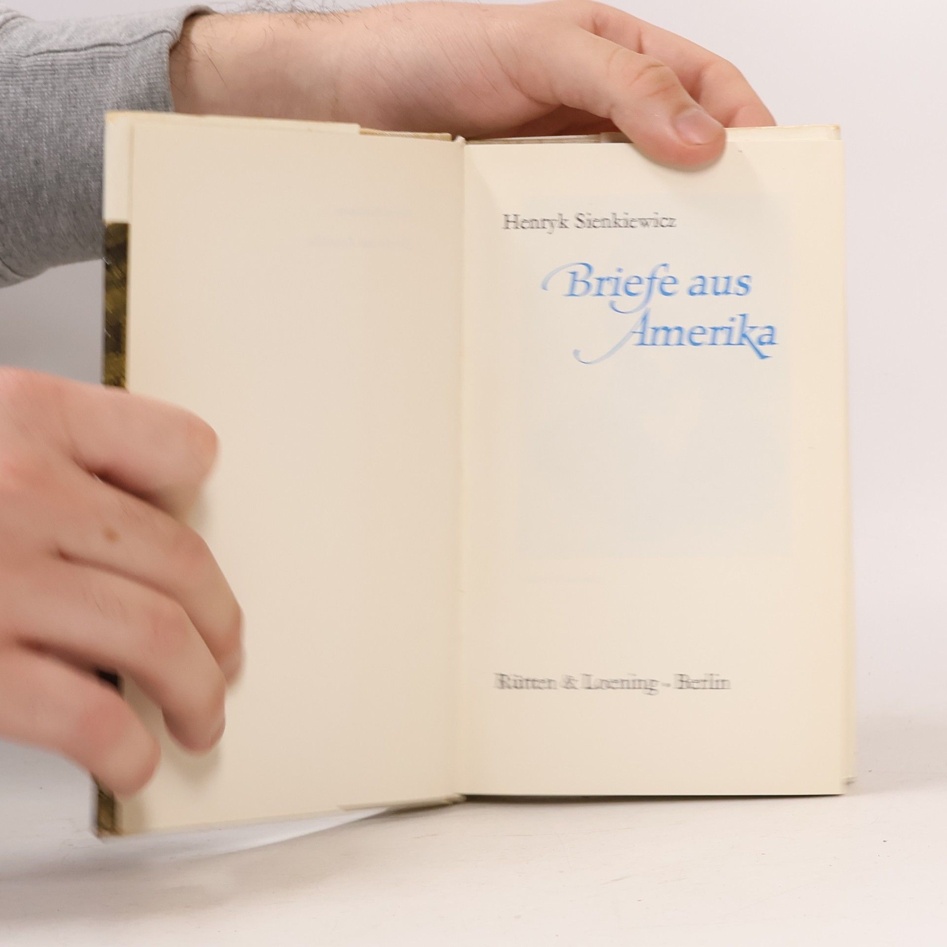 Henryk Sienkiewicz Briefe aus Amerika