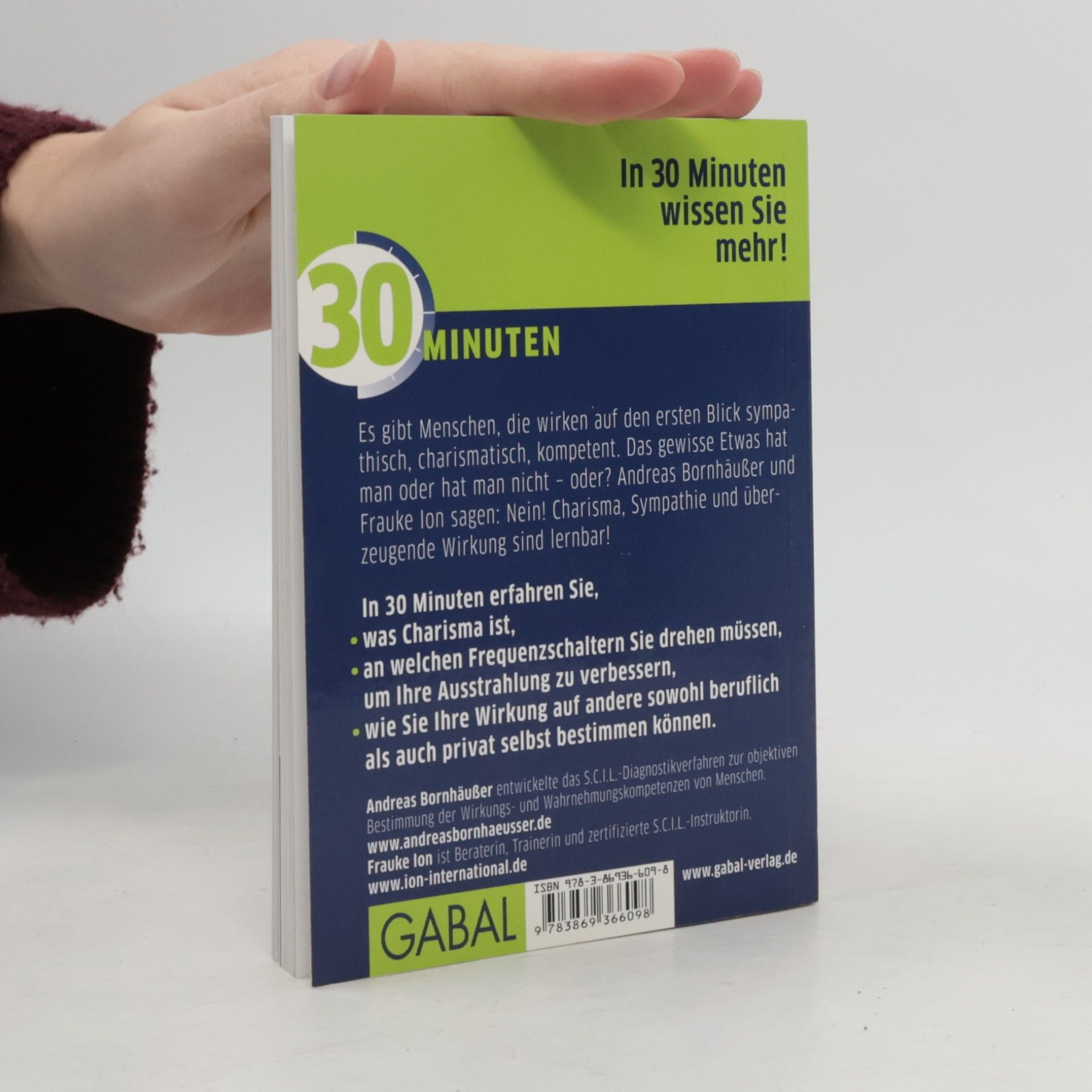 Andreas Bornhäusser 30 Minuten Wie wirke ich?