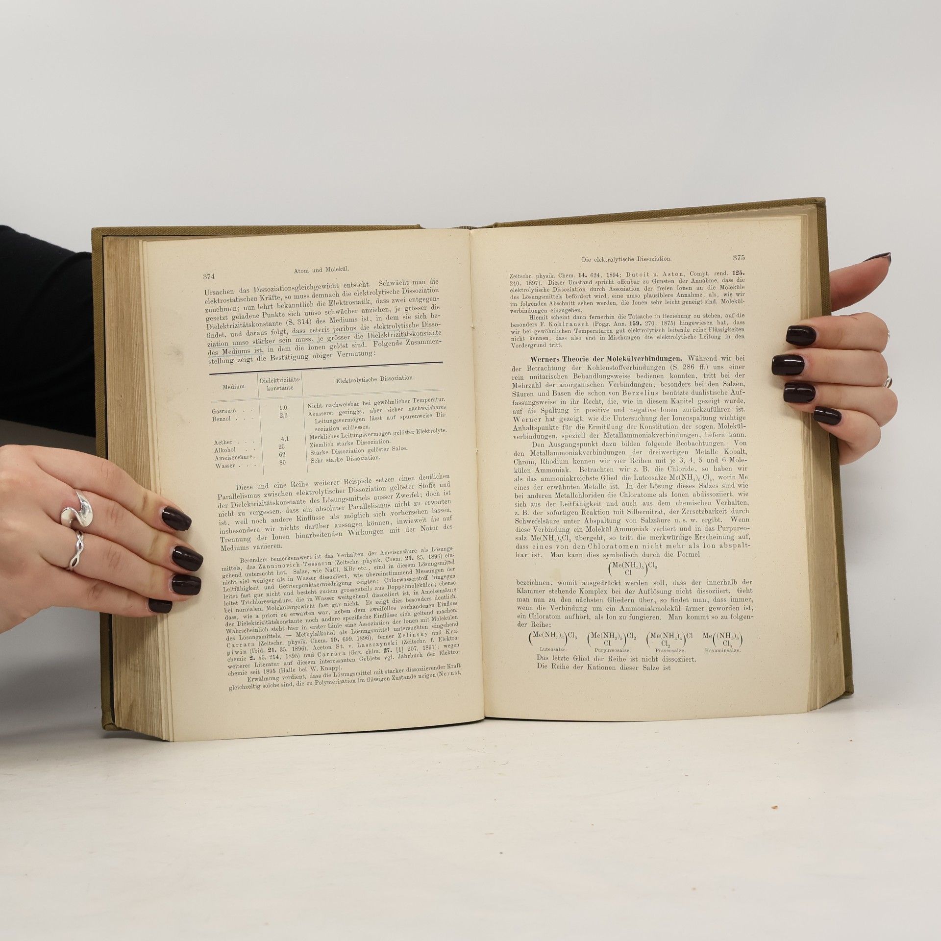 Walther Nernst Theoretische Chemie 4