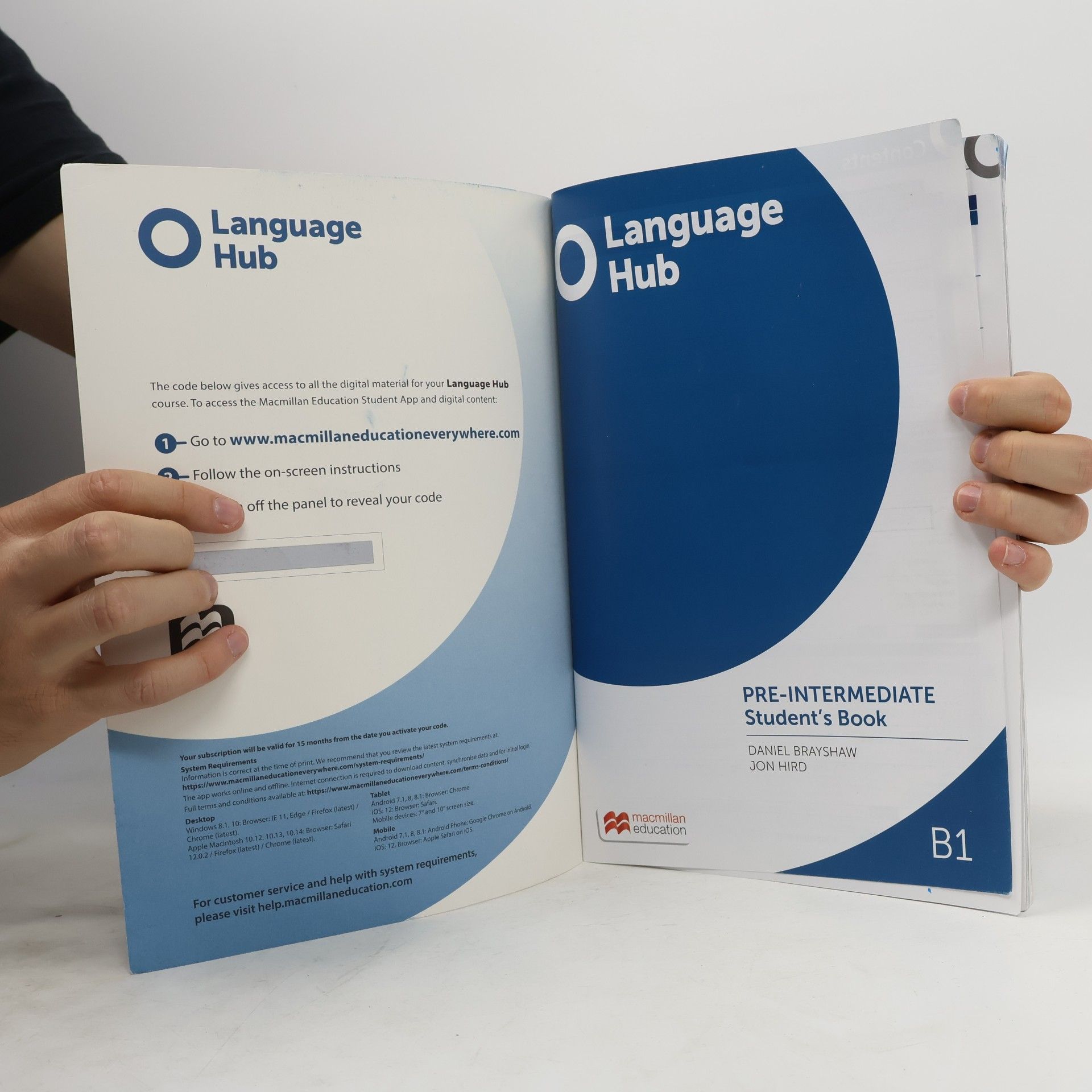 Daniel Brayshaw Language Hub: Pre-Intermediate / Student’s Book + App