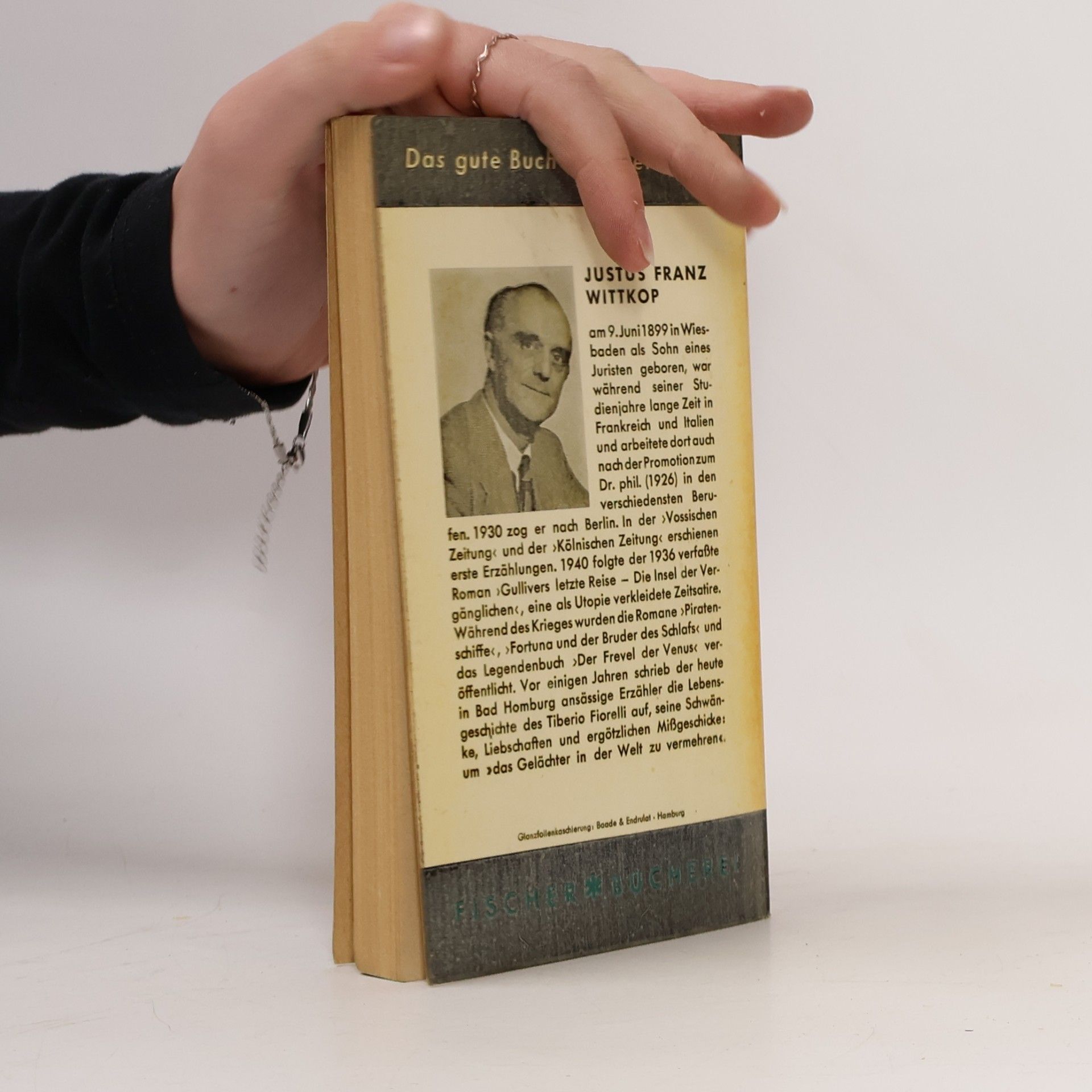J. F. Wittkop Das war Scaramouche
