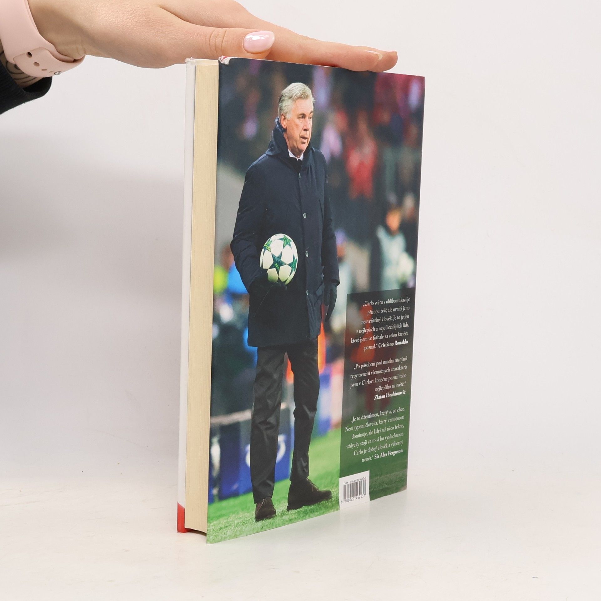 Carlo Ancelotti Klidné vedení : jak získat hráče i fanoušky a zvítězit