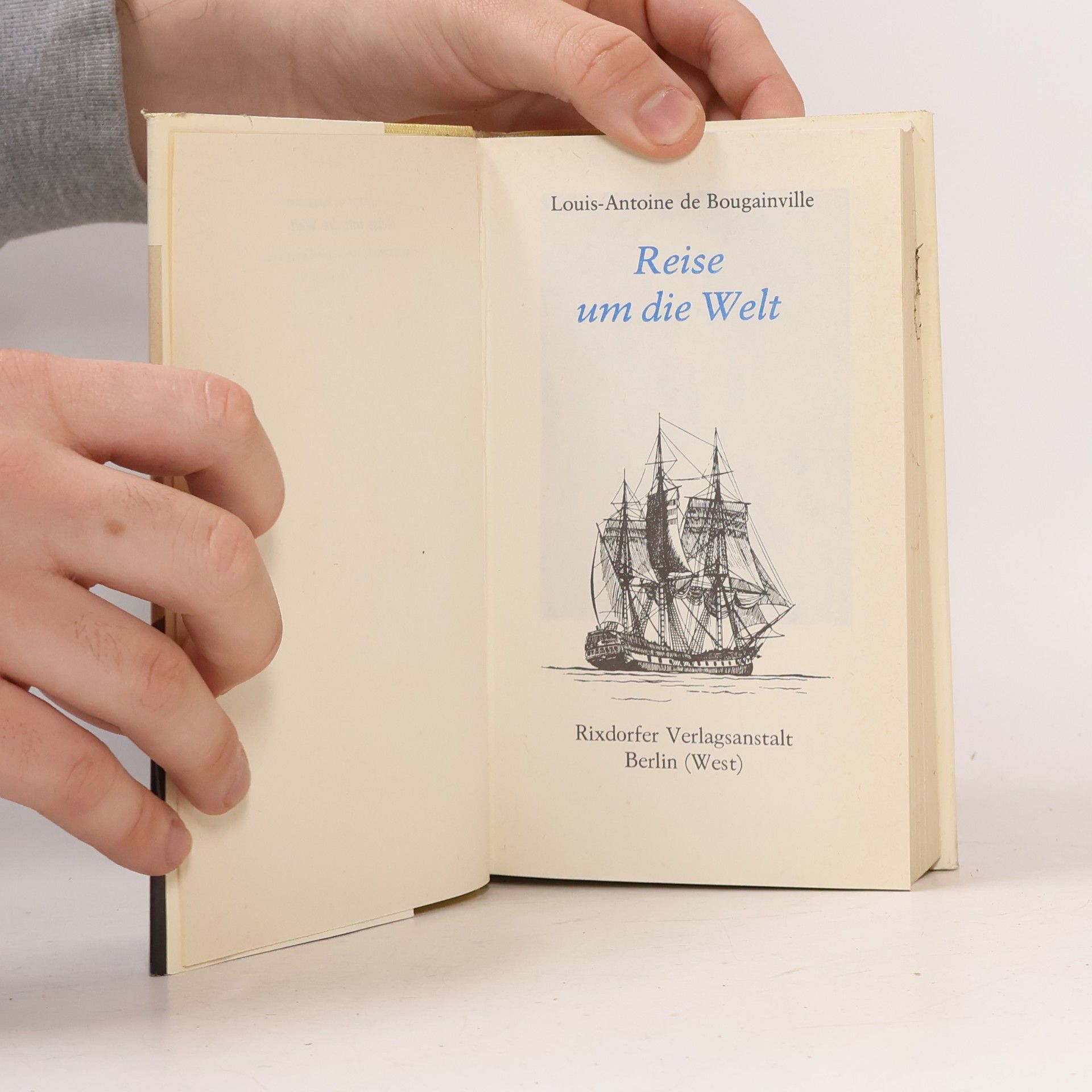 Louis-Antoine de Bougainville Reife um die Welt