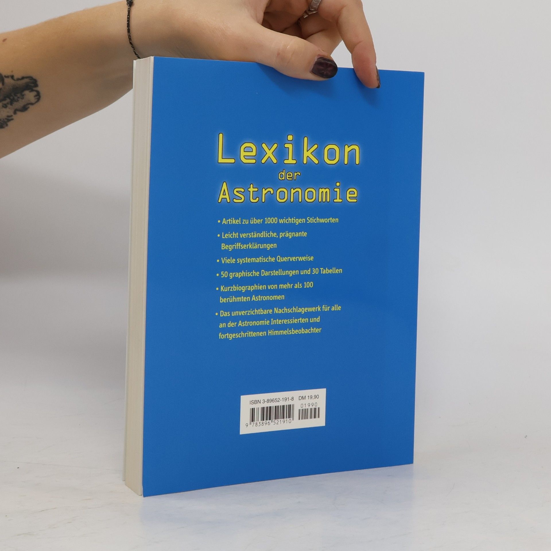 Anita Ehlers Lexikon der Astronomie