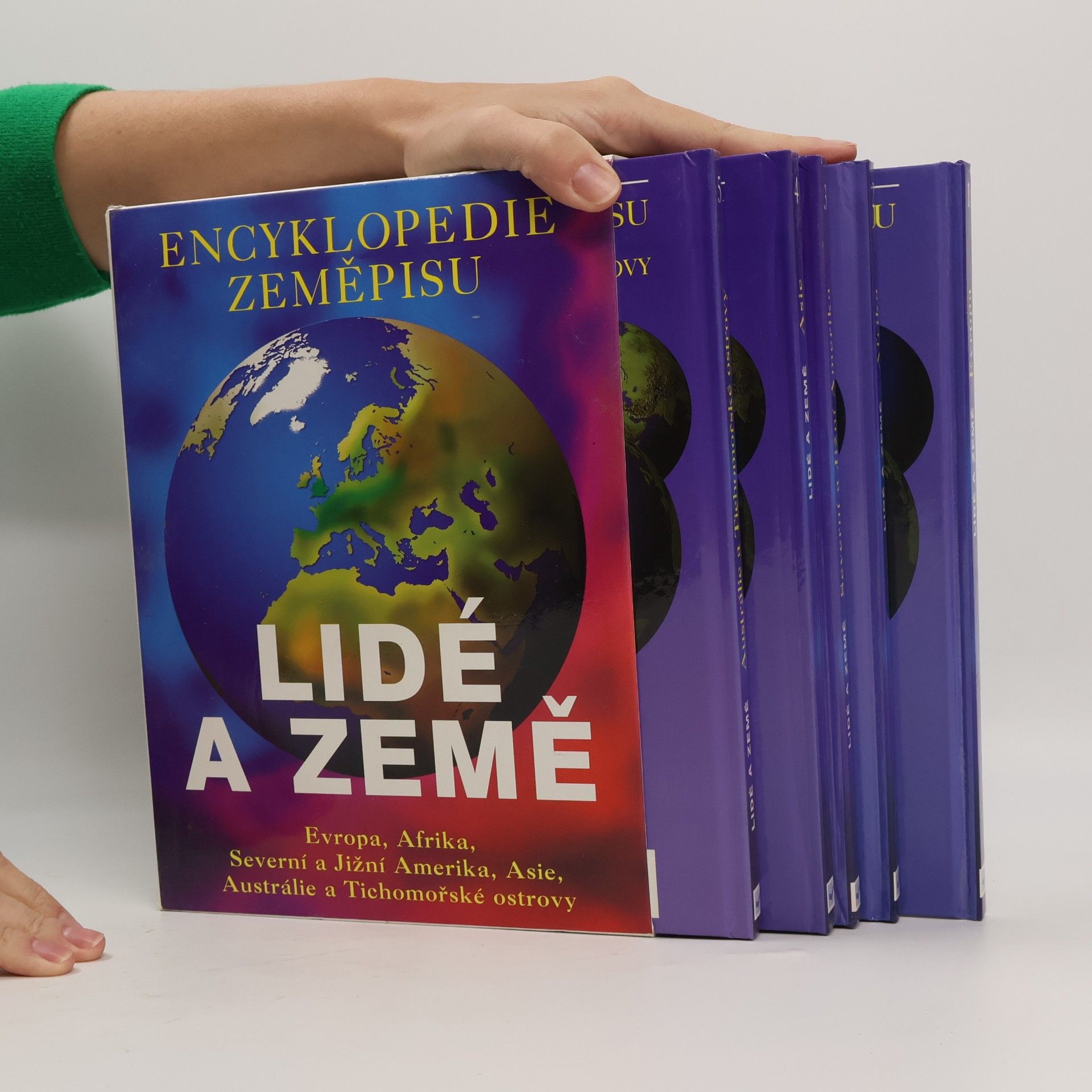 Autores varios Encyklopedie zeměpisu. Lidé a Země 1-5.