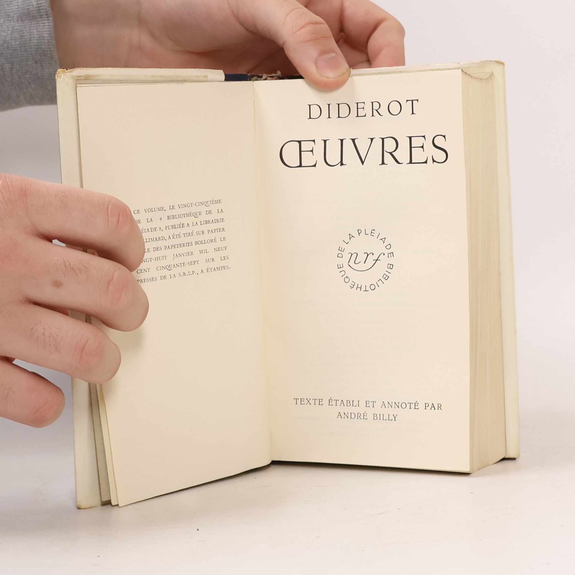 Denis Diderot Oeuvres