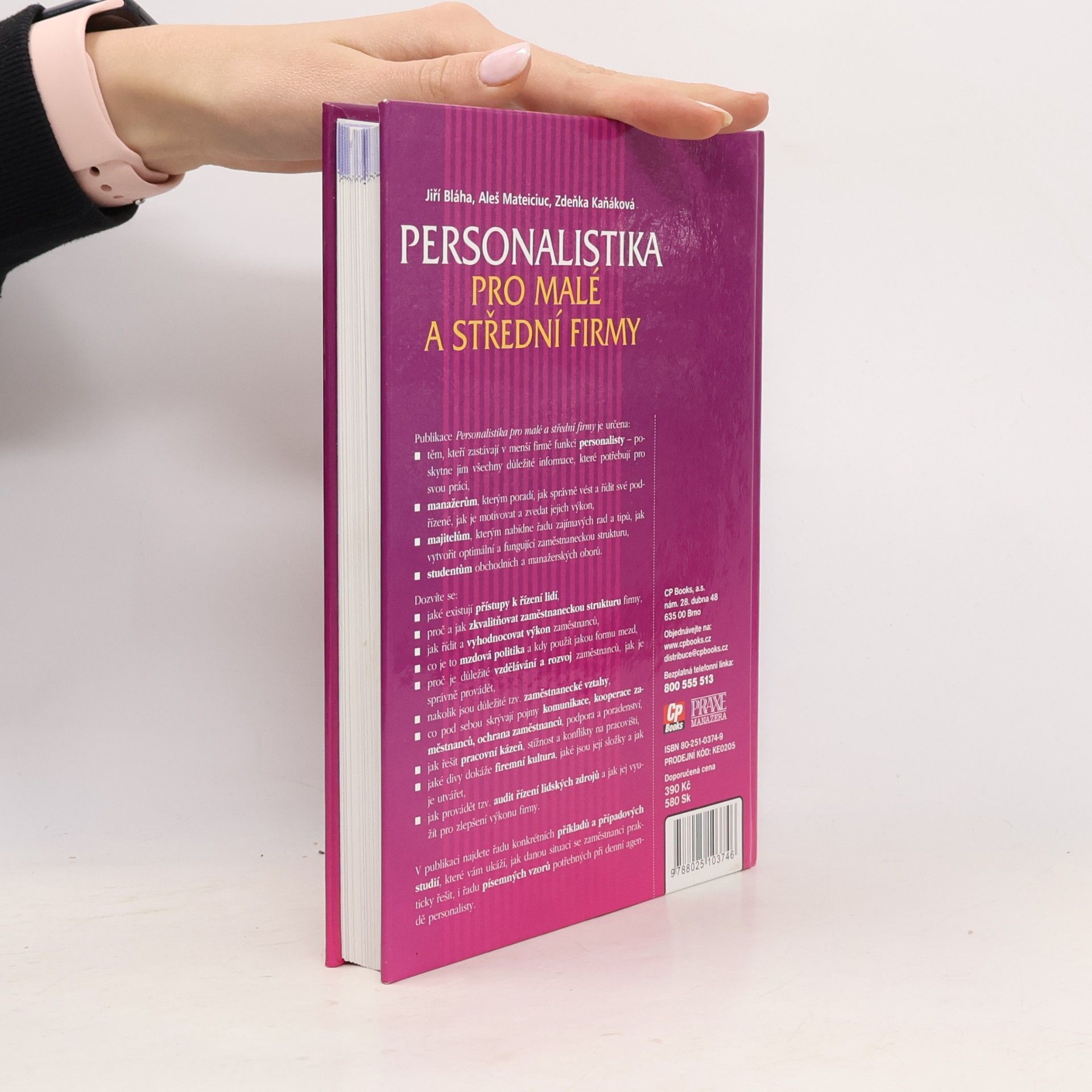 Jiří Bláha Personalistika pro malé a střední firmy