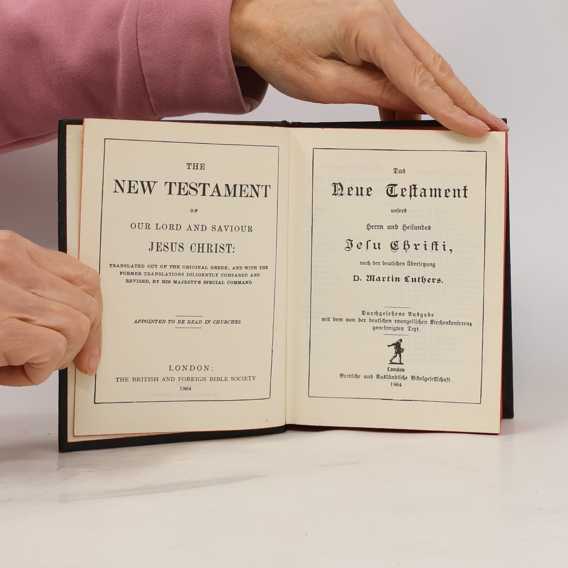 Martin Luther The New Testament. Das Neue Testament