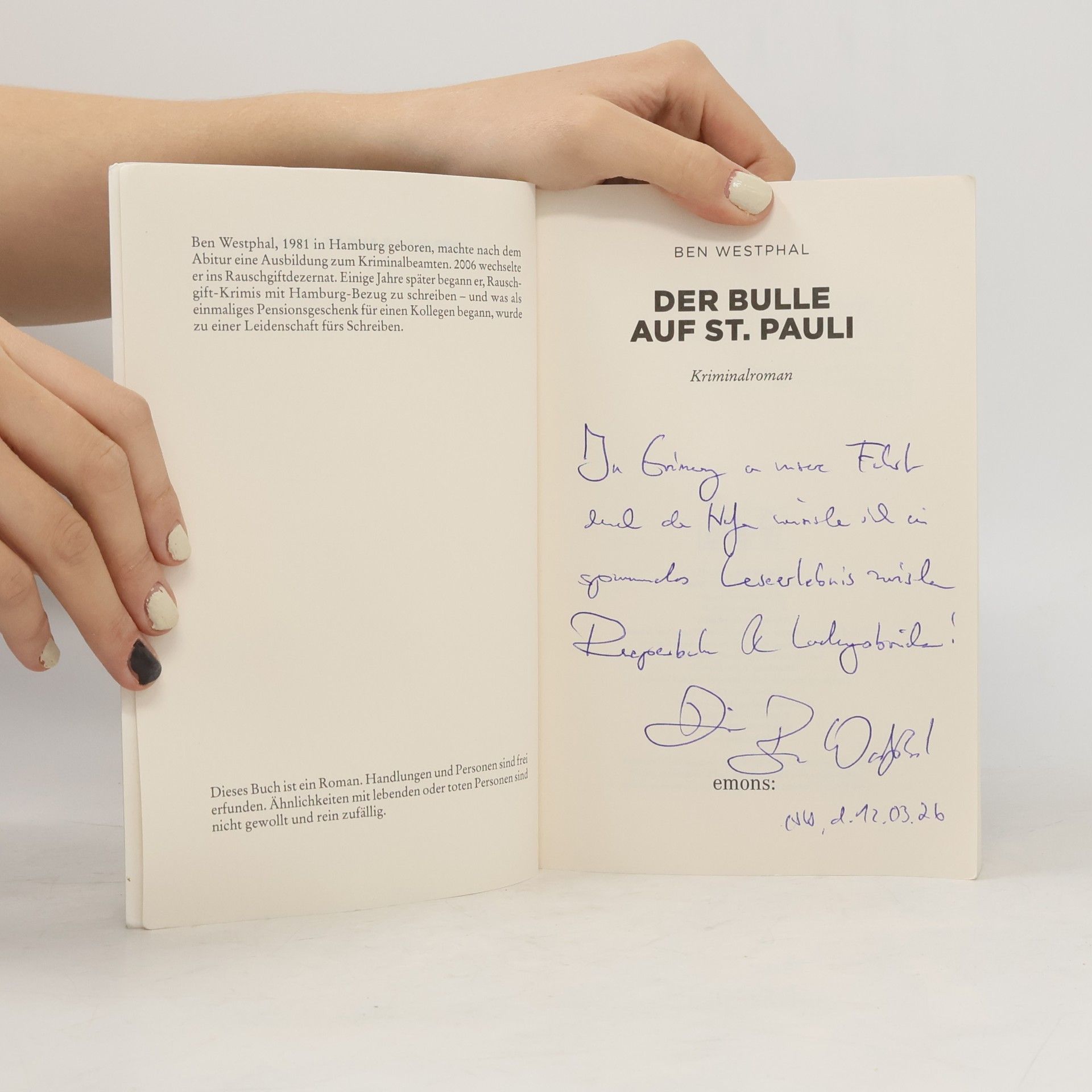 Ben Westphal Gerd Sehlings - 6: Der Bulle auf St. Pauli