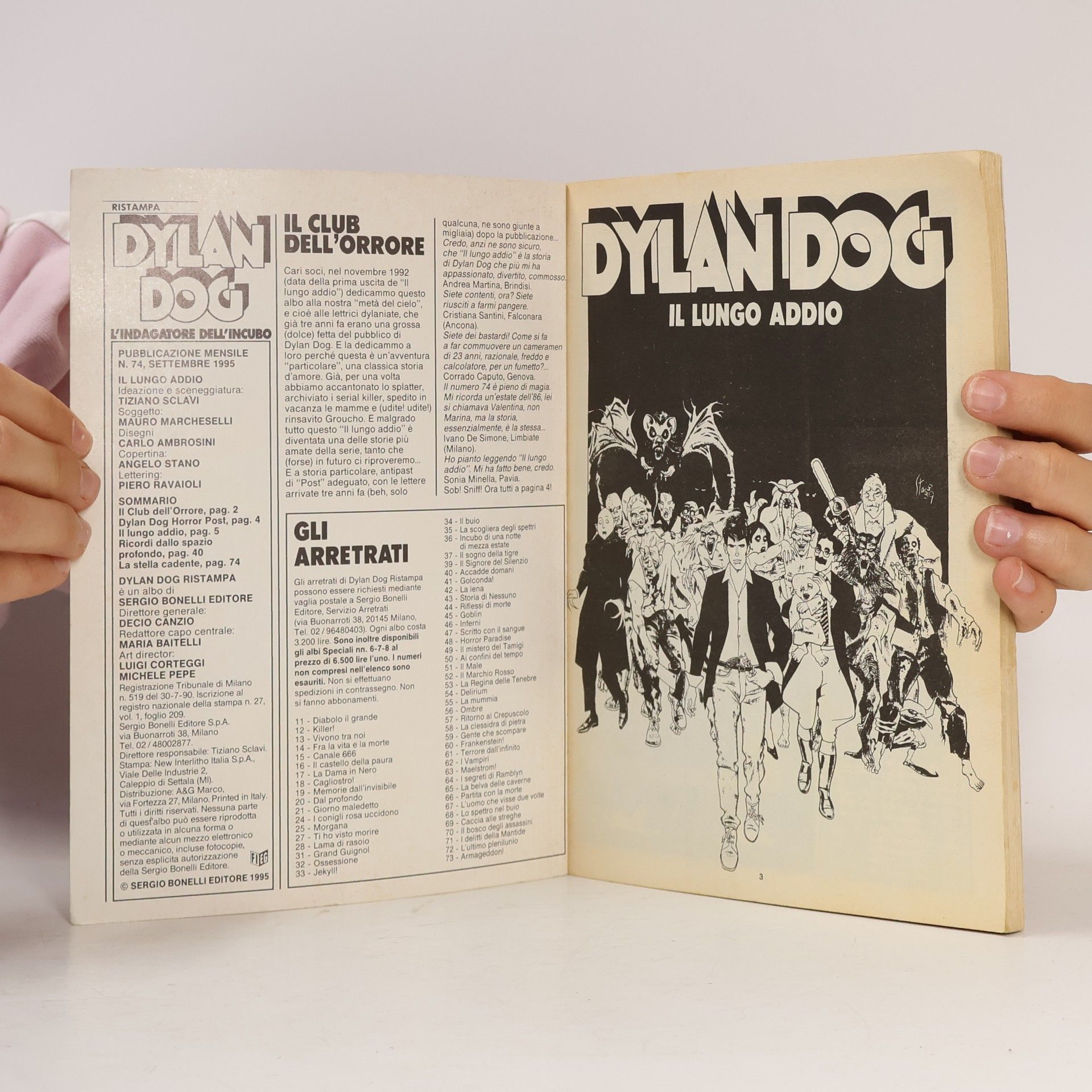 Kolektiv autorů Dylan Dog 74
