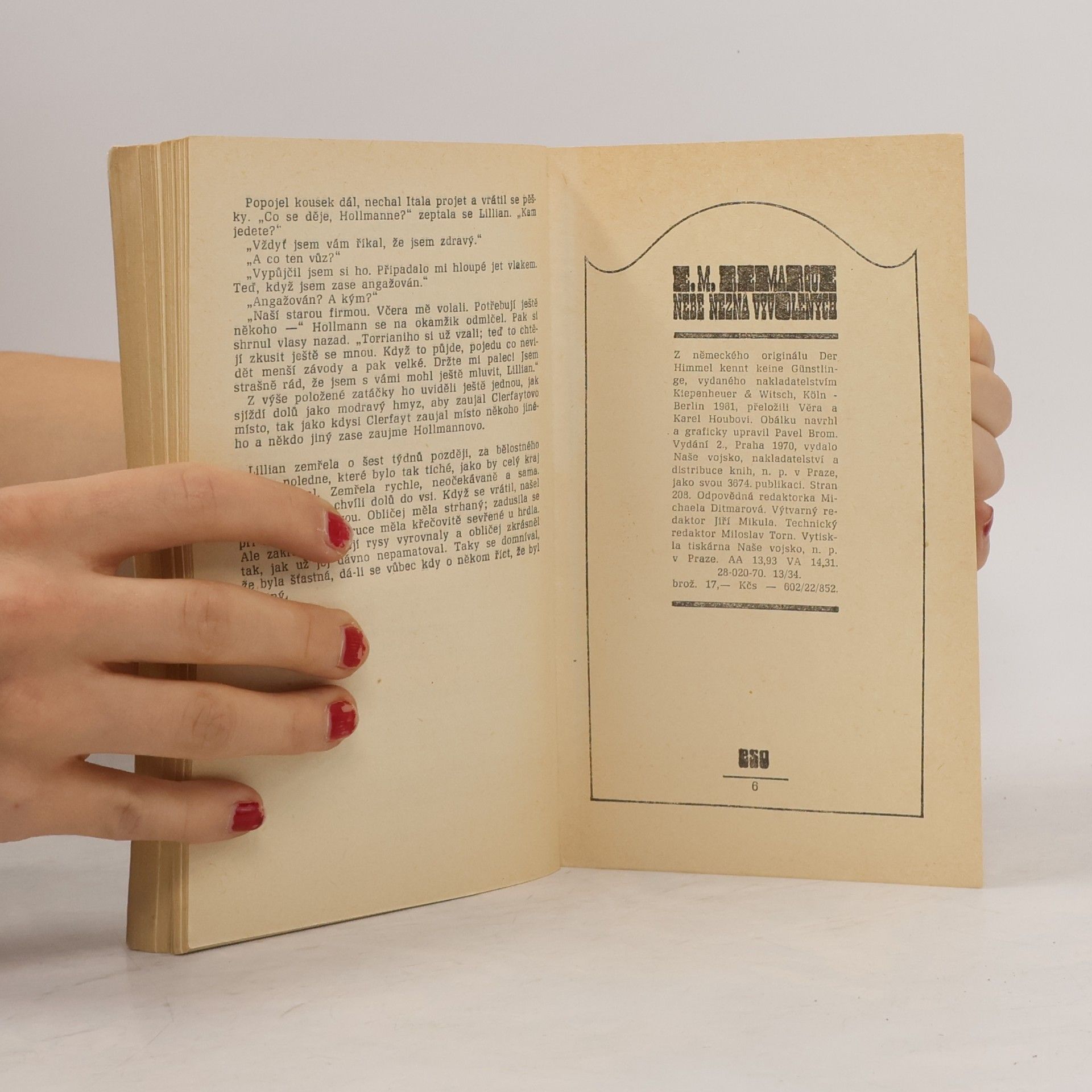 Erich Maria Remarque Nebe nezná vyvolených