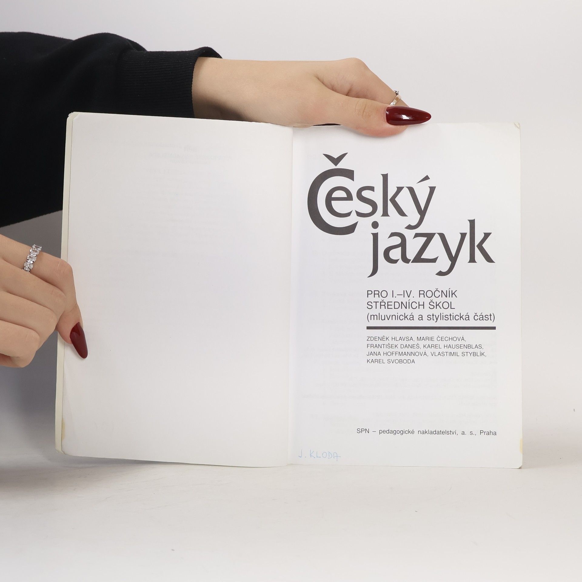 Kolektív autorov Český jazyk pro střední školy I.-IV. ročník