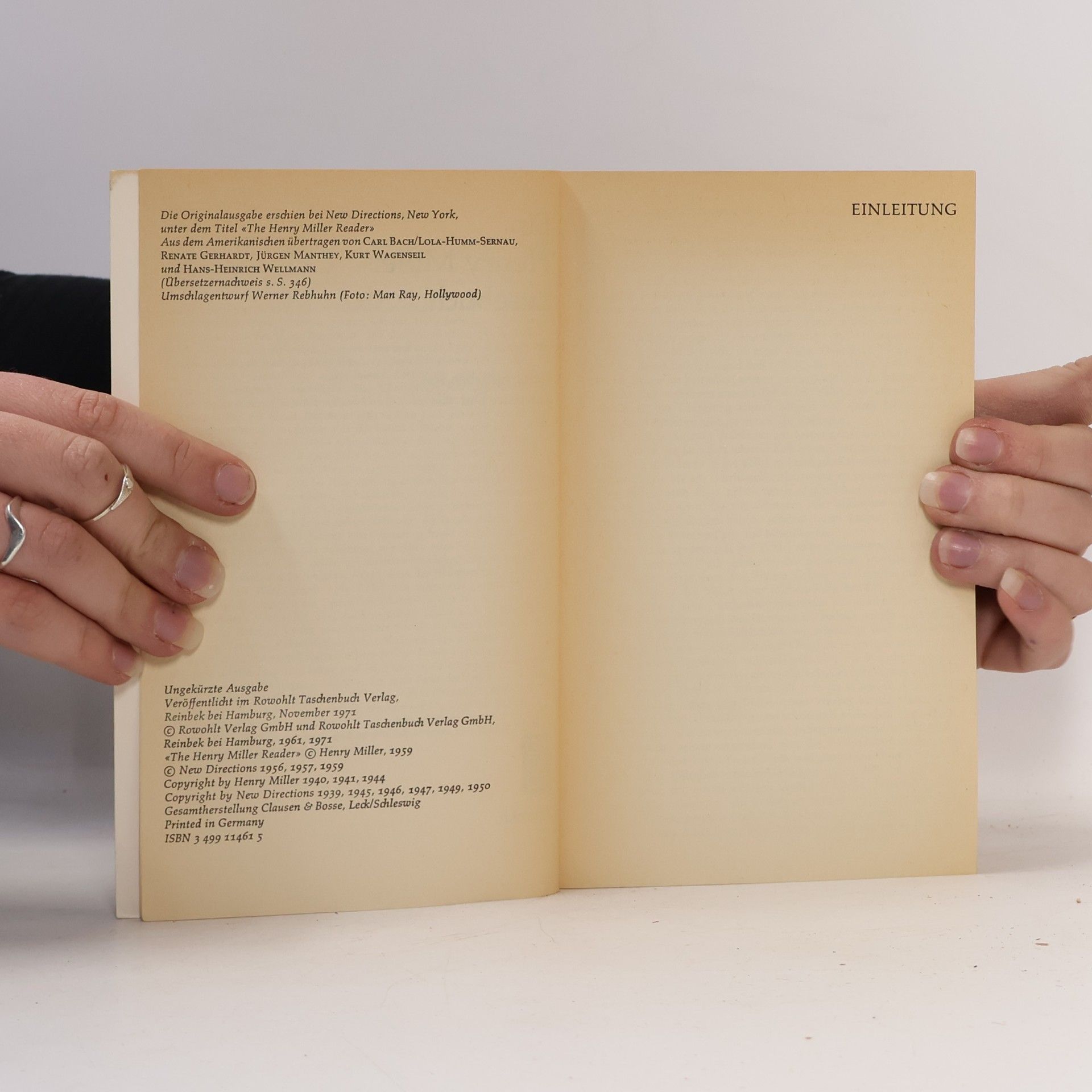 Henry Miller Lesebuch