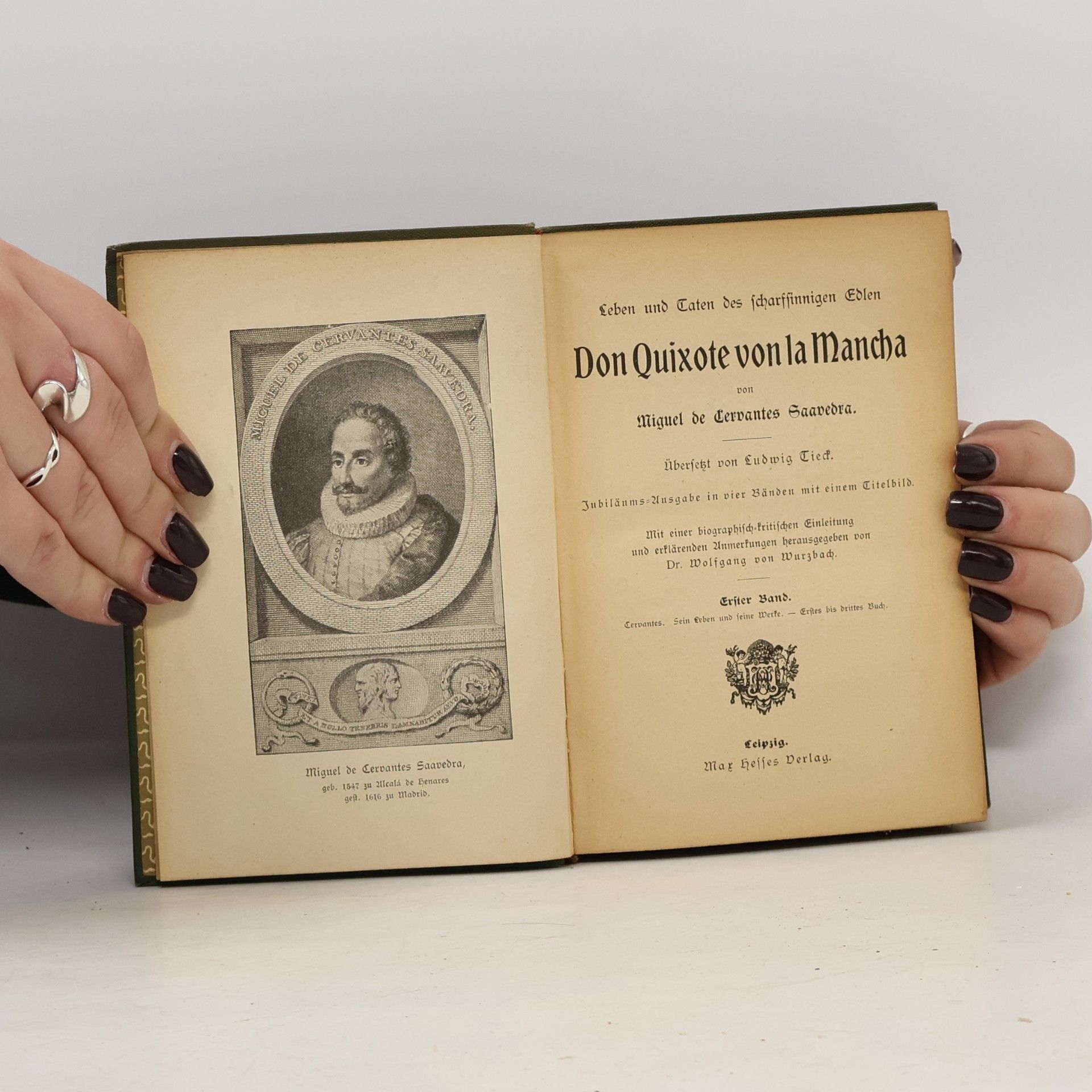 Miguel de Cervantes Saavedra Don Quixote von la Mancha 1