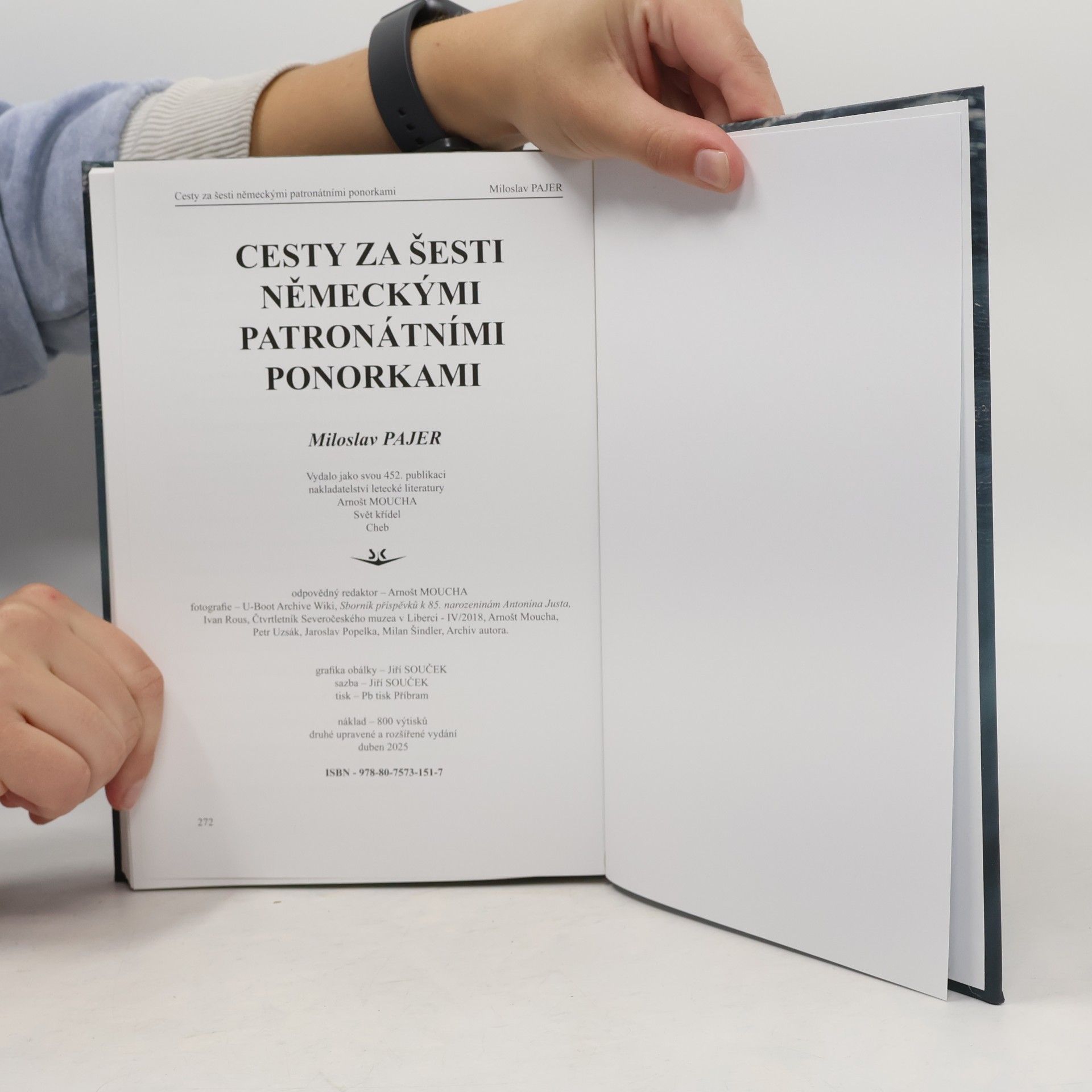 Miloslav Pajer Cesty za šesti Německými patronátními ponorkami (2025)
