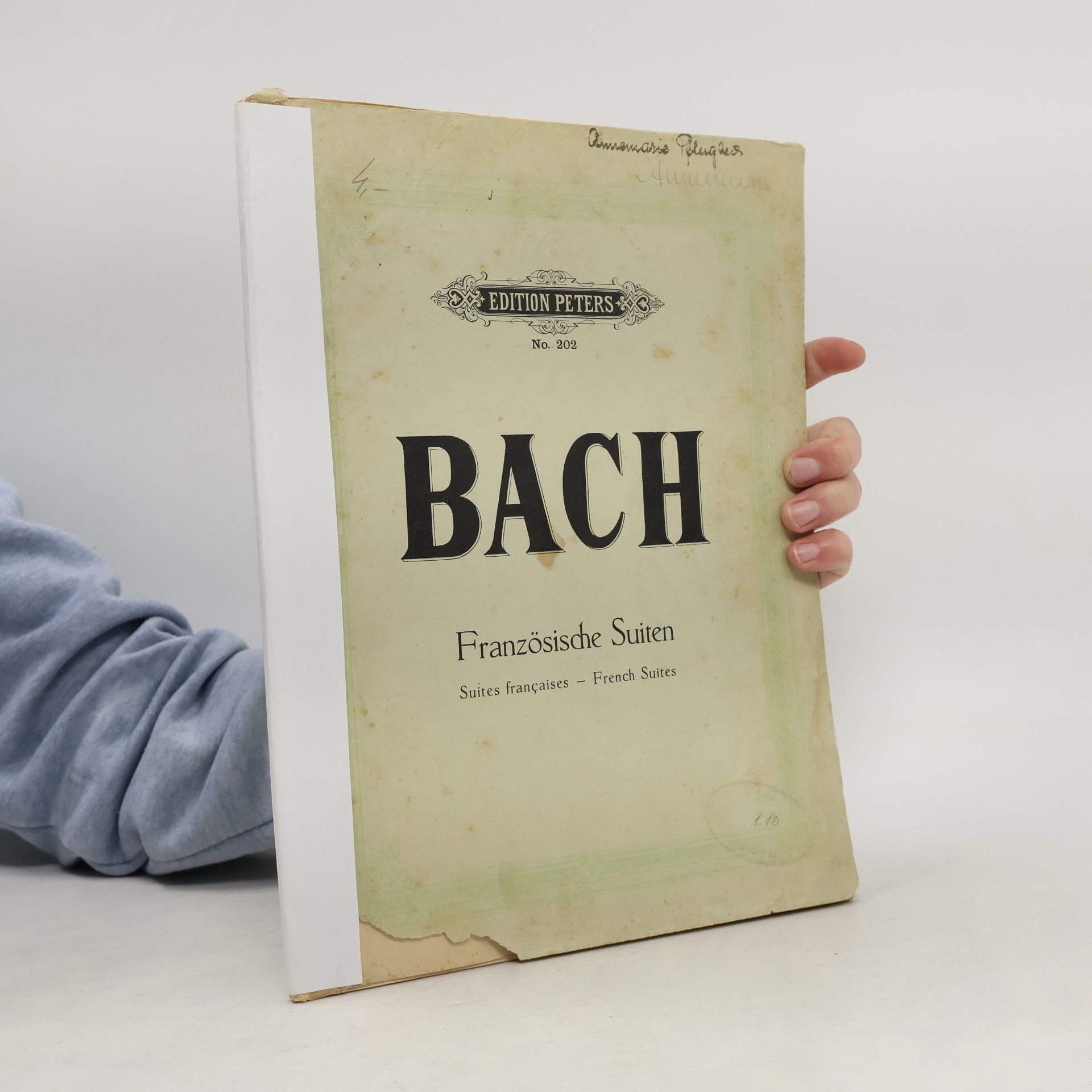 Johann Sebastian Bach Bach. Französische Suiten