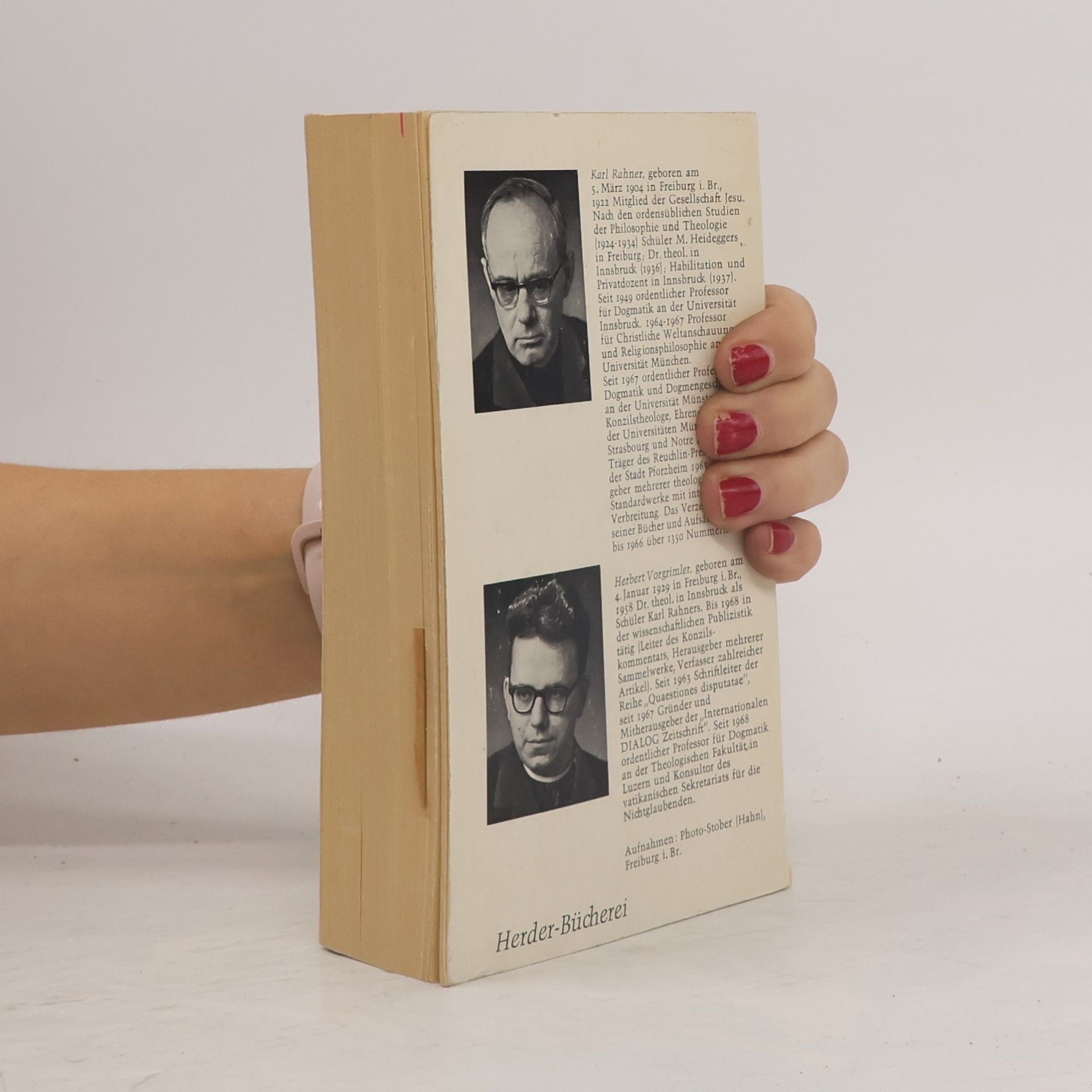 Hugo Rahner Kleines Konzilskompendium