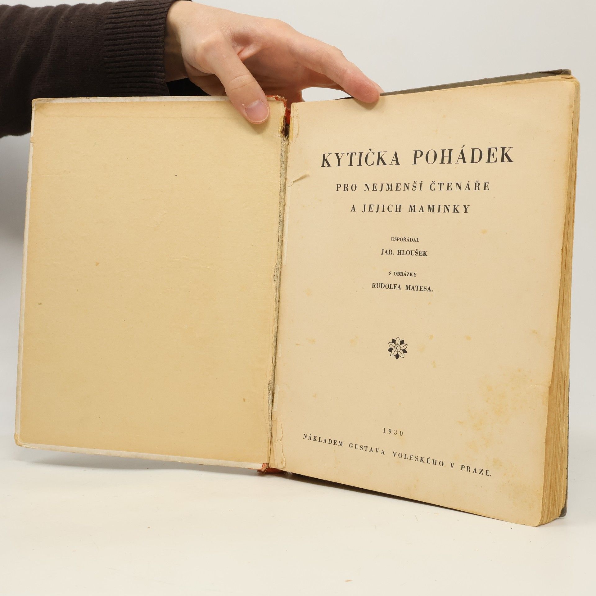 Rudolf František Vojíř Kytička pohádek o zvířátkách